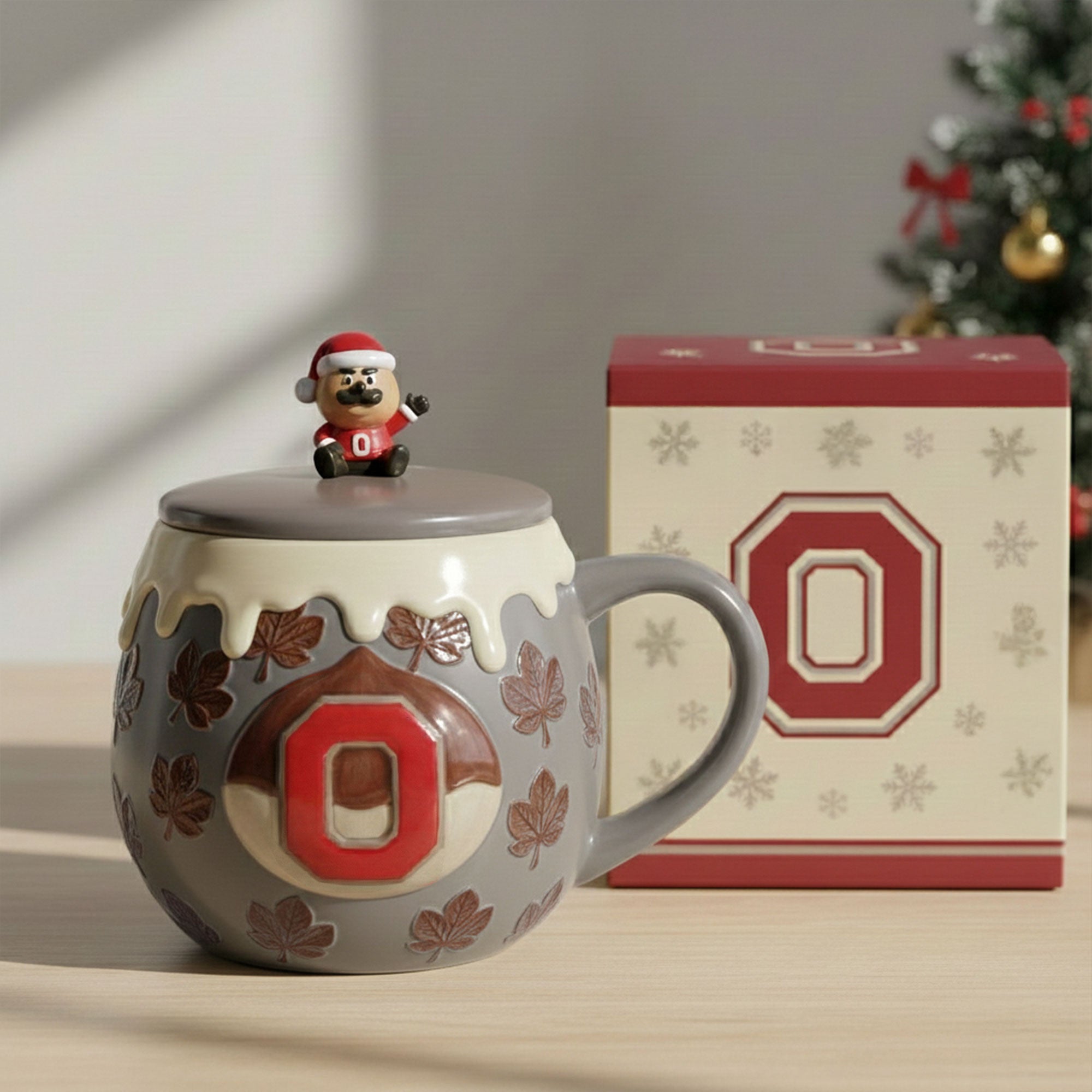 OSB Christmas Mug with Lid HTTT