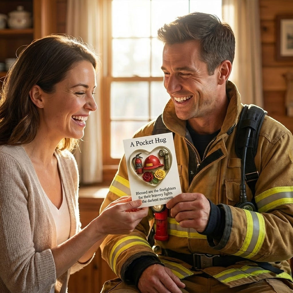 Firefighters Pocket Hug Gift TNSM