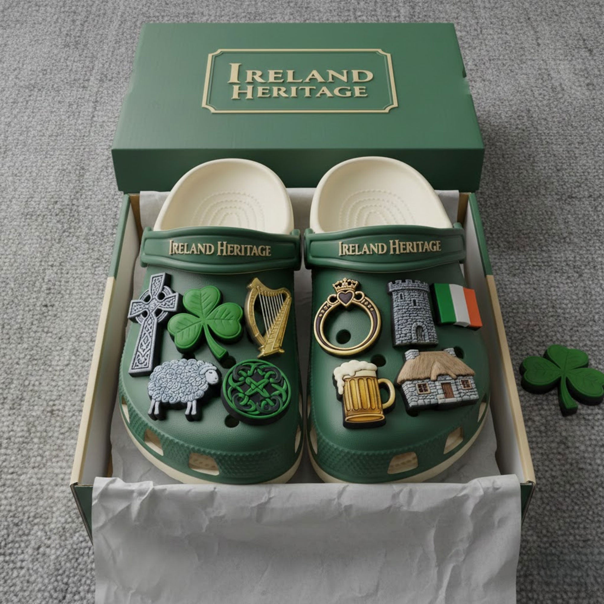 Ireland Heritage Premium Clogs TNSM