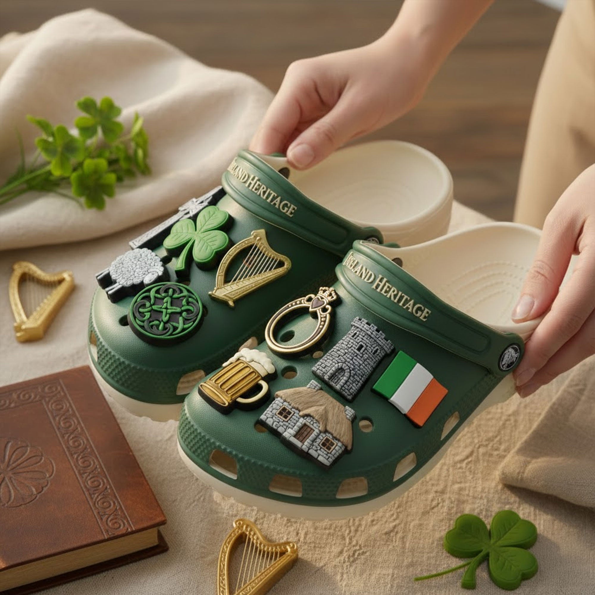 Ireland Heritage Premium Clogs TNSM