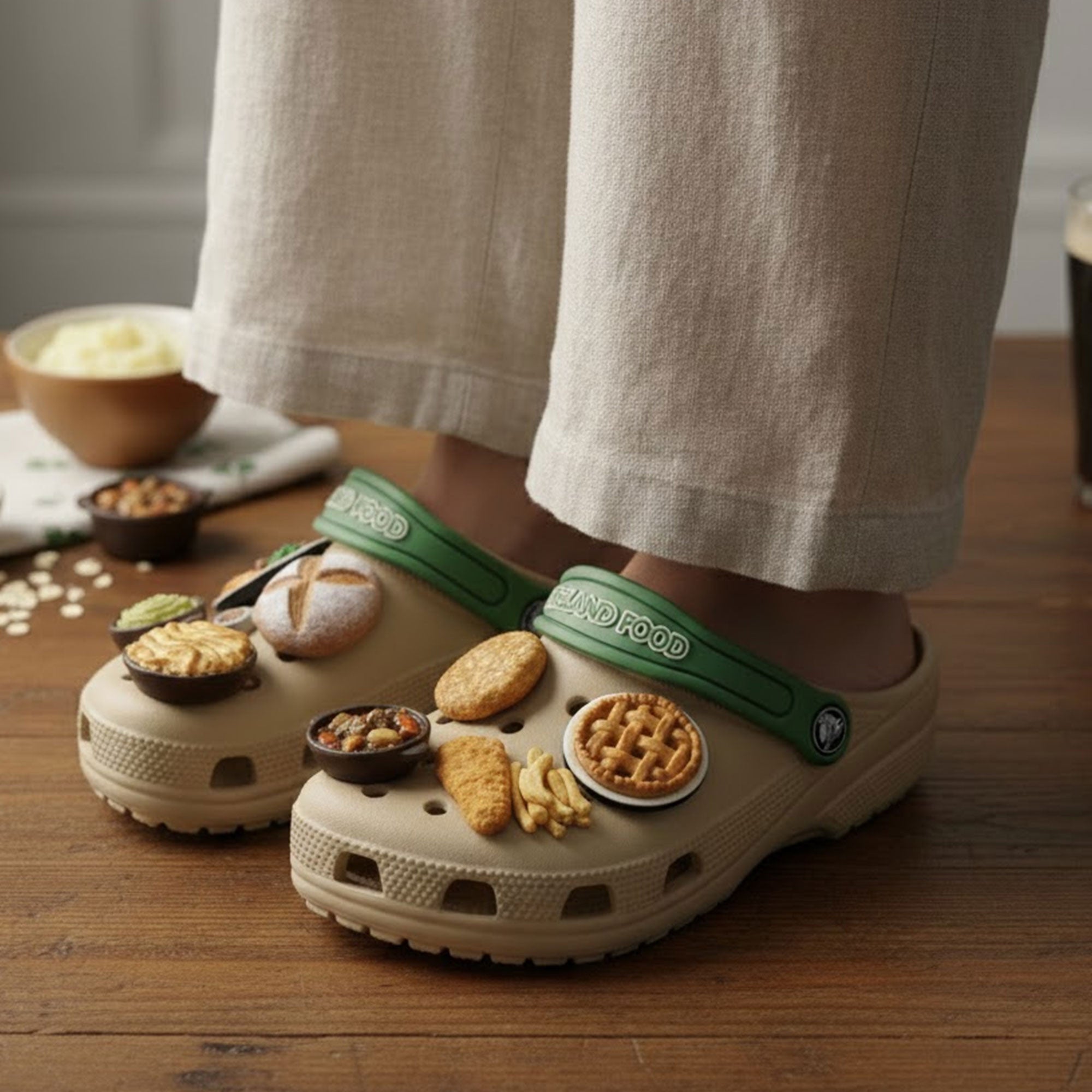 Ireland Food Lovers Premium Clogs TNSM