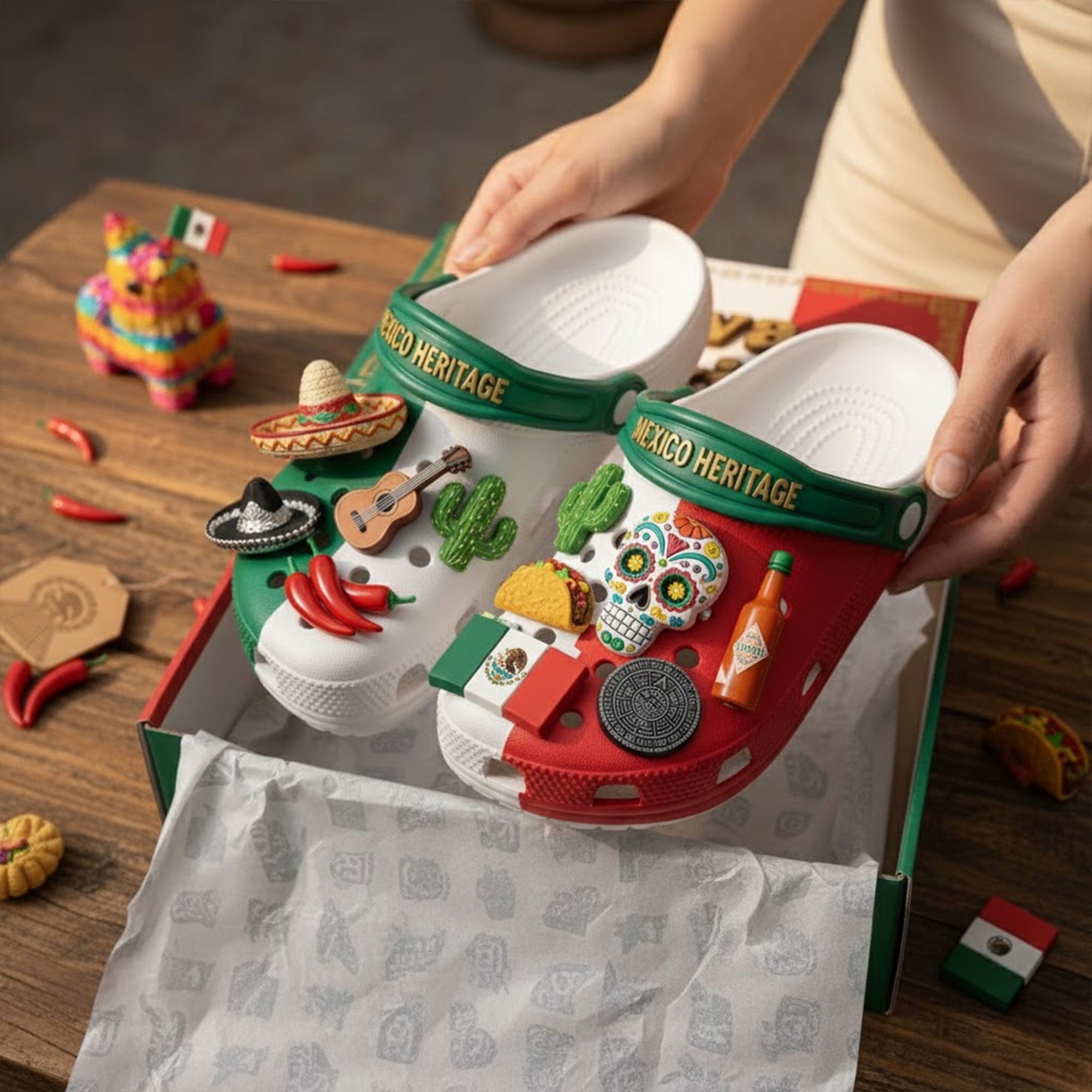 Mexico Heritage Premium Clogs TNSM