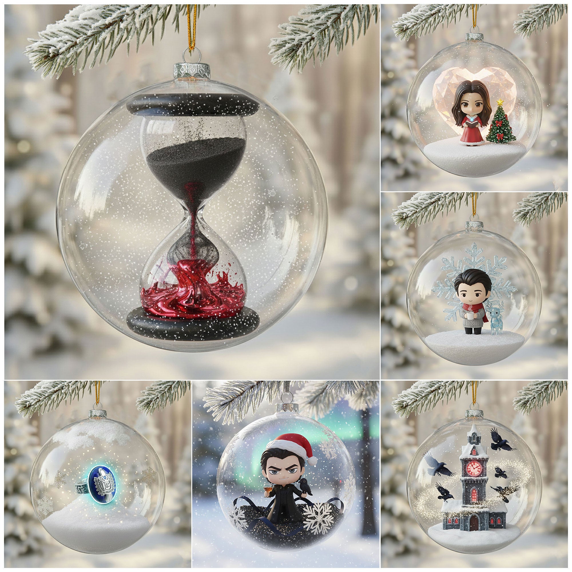 TVD Christmas Ornament HTTT