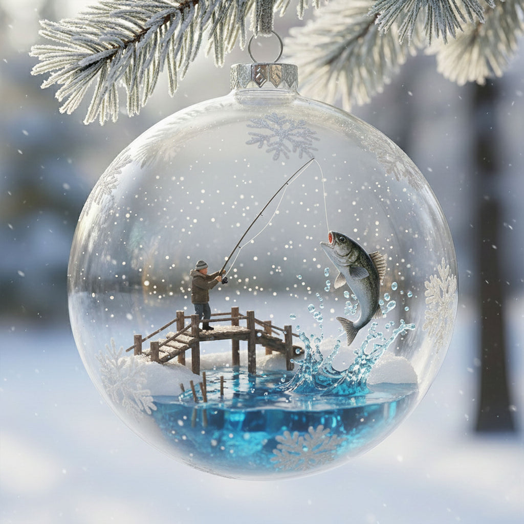 FISH Christmas Ornament HTTT