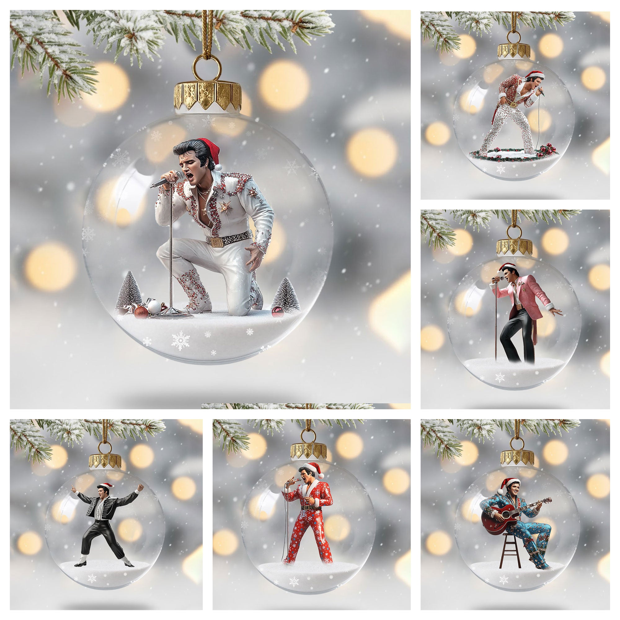 ELV Christmas Ornament DAT