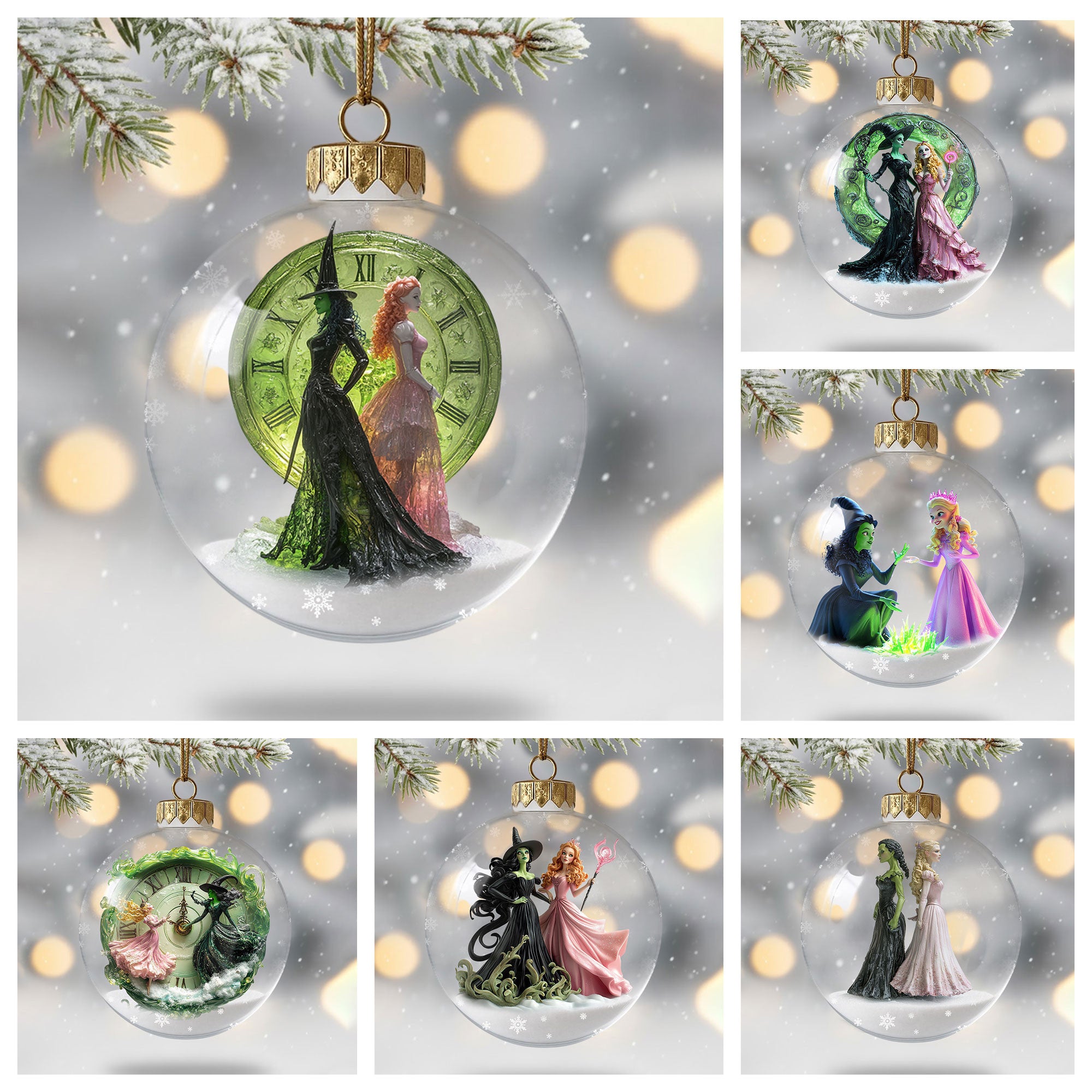 WICKED Christmas Ornament DAT