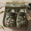 PREMIUM Bass Fishing CLOGS WITH CHARMS LNTH