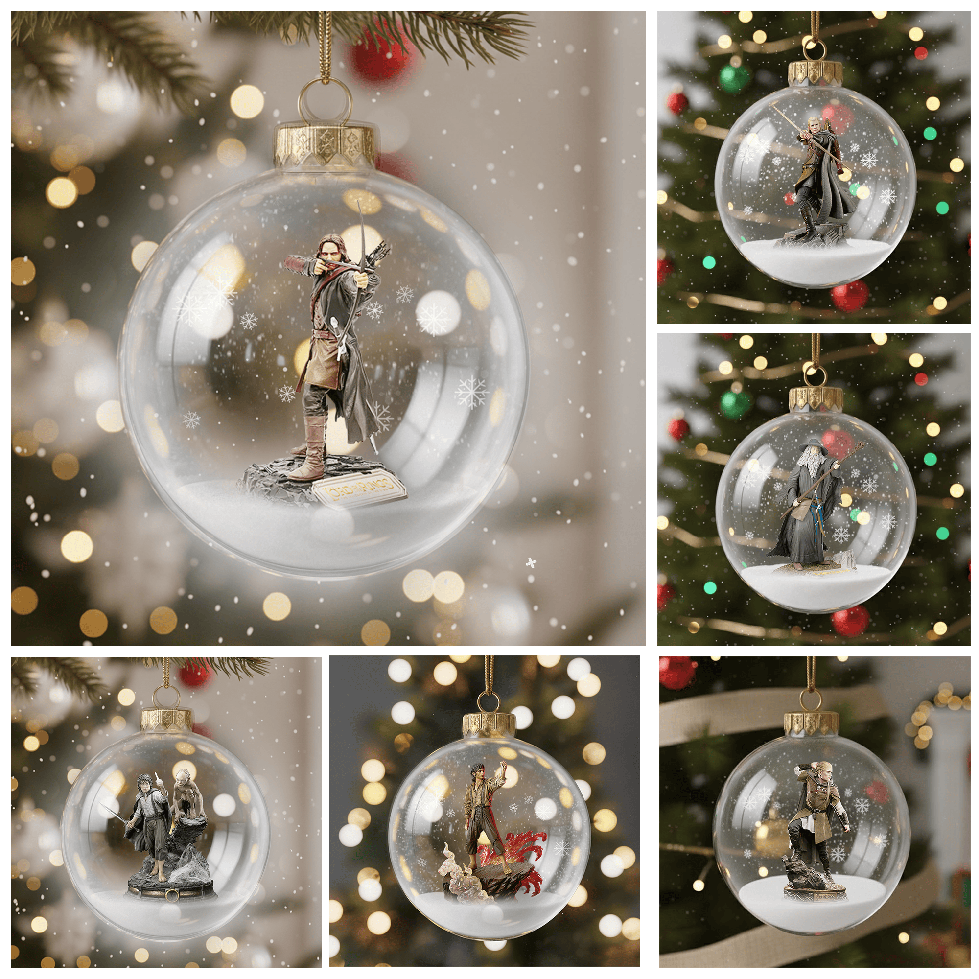 LOTR Christmas Ornament DAT