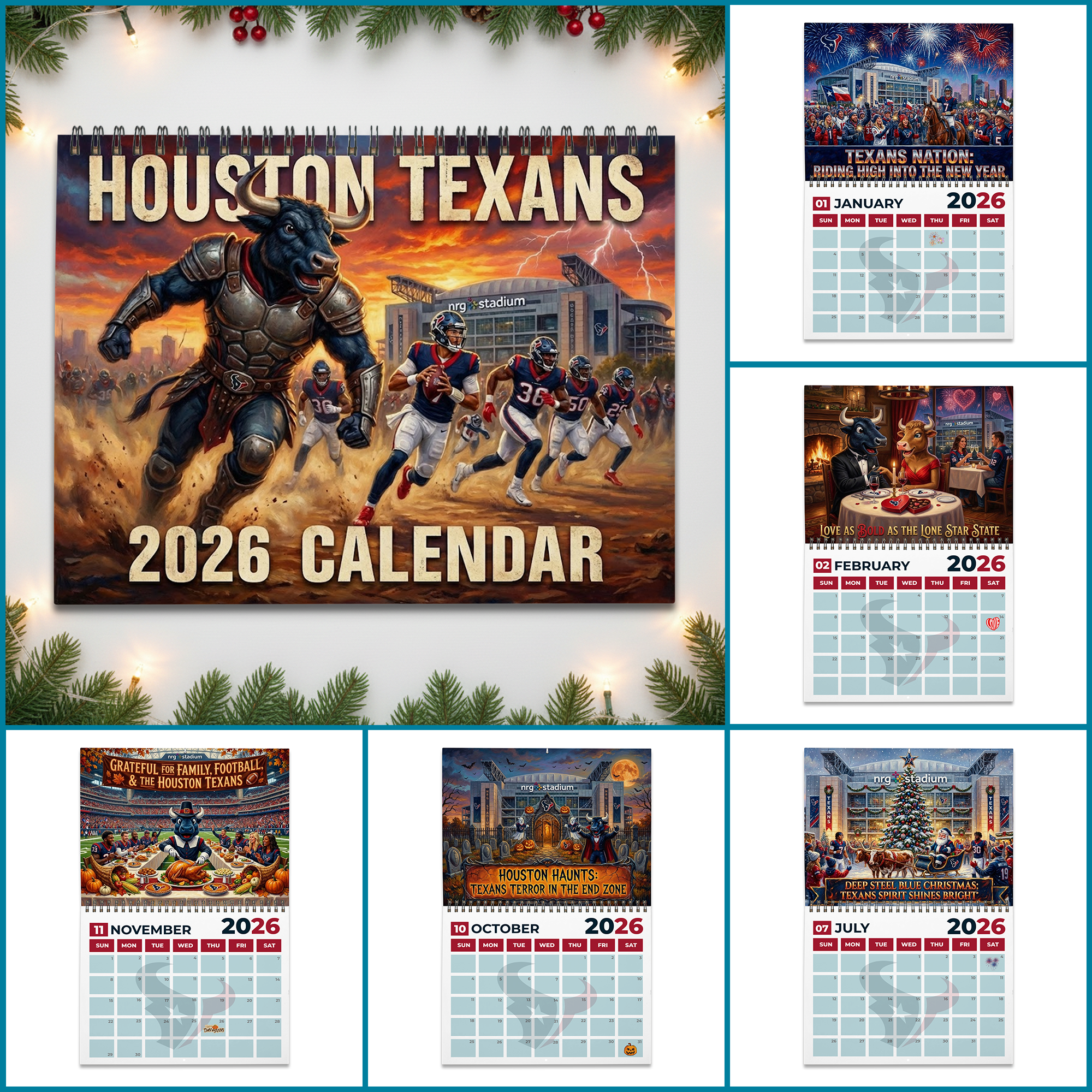 PREMIUM HTX 2026 CALENDAR TNSM