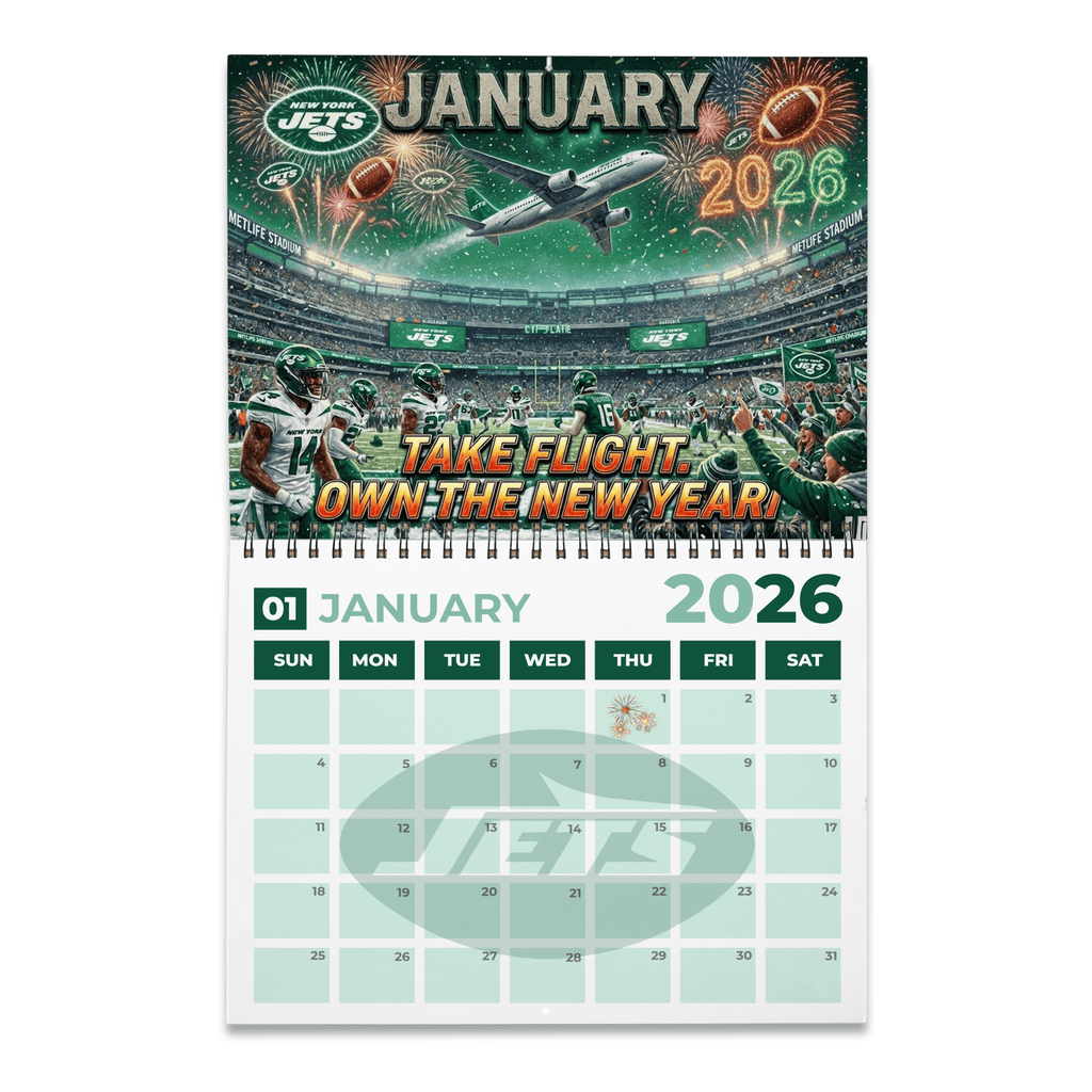 PREMIUM NYJ 2026 CALENDAR TNSM