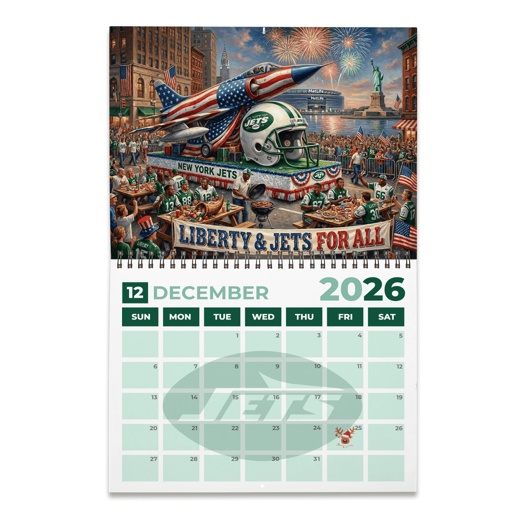 PREMIUM NYJ 2026 CALENDAR TNSM