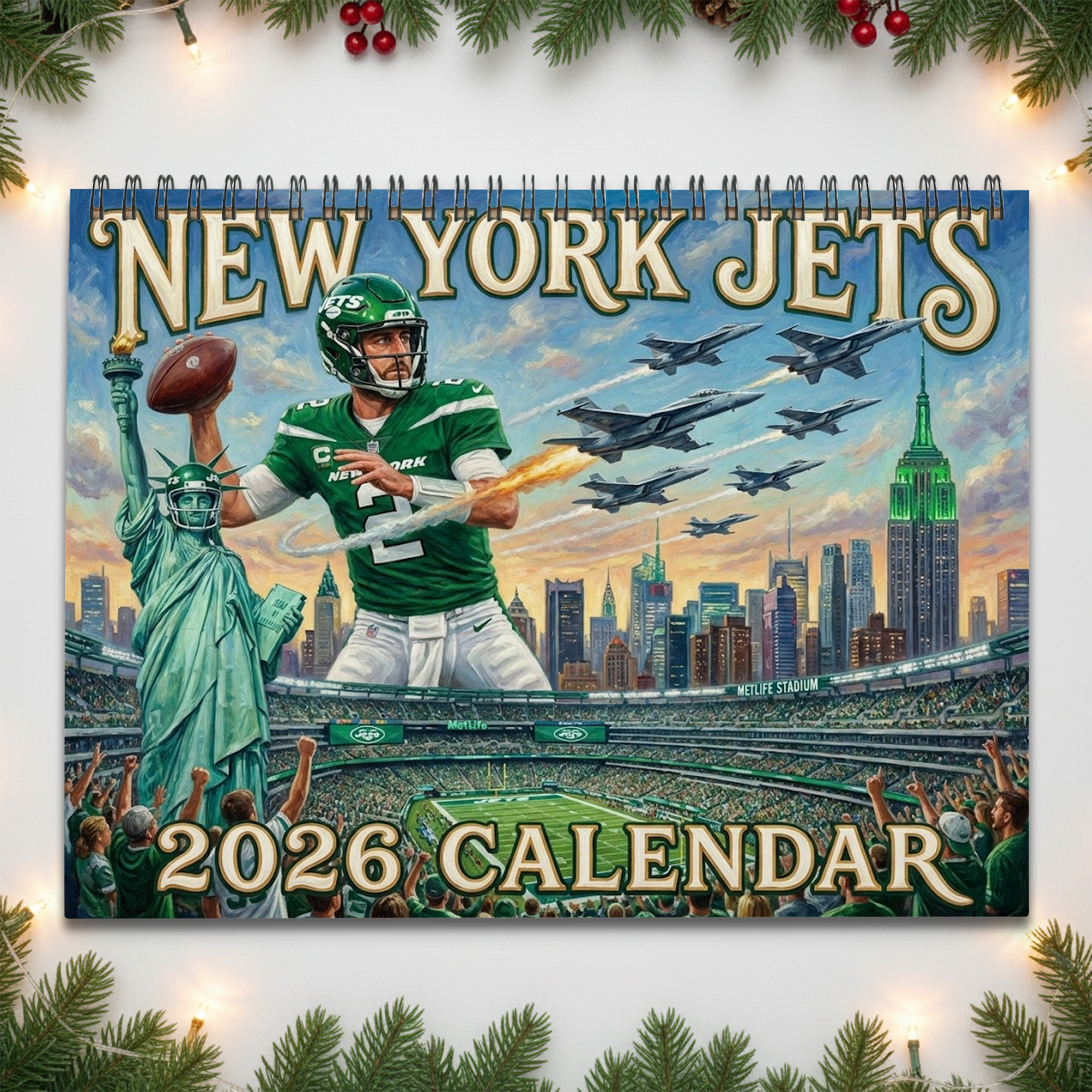 PREMIUM NYJ 2026 CALENDAR TNSM