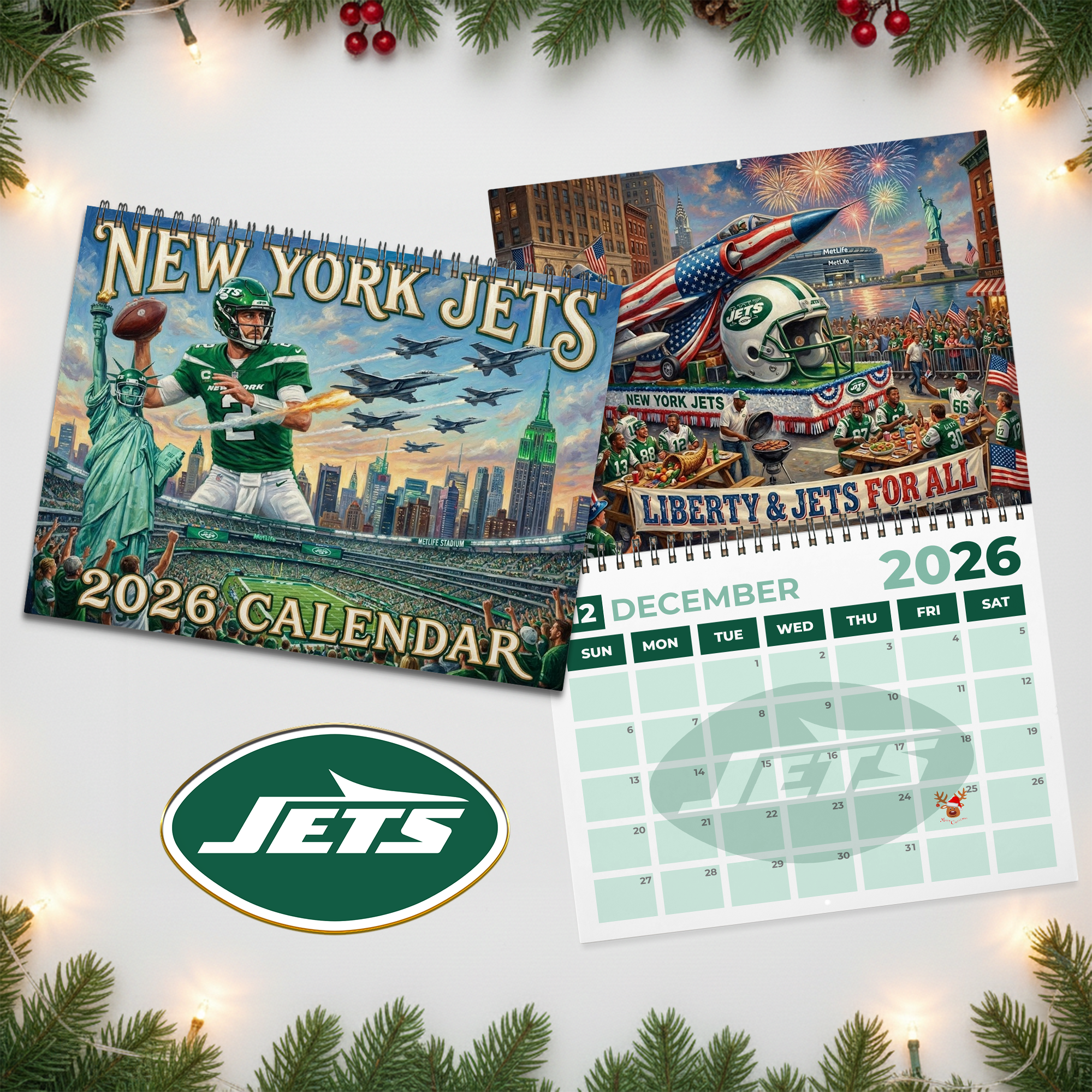 PREMIUM NYJ 2026 CALENDAR TNSM