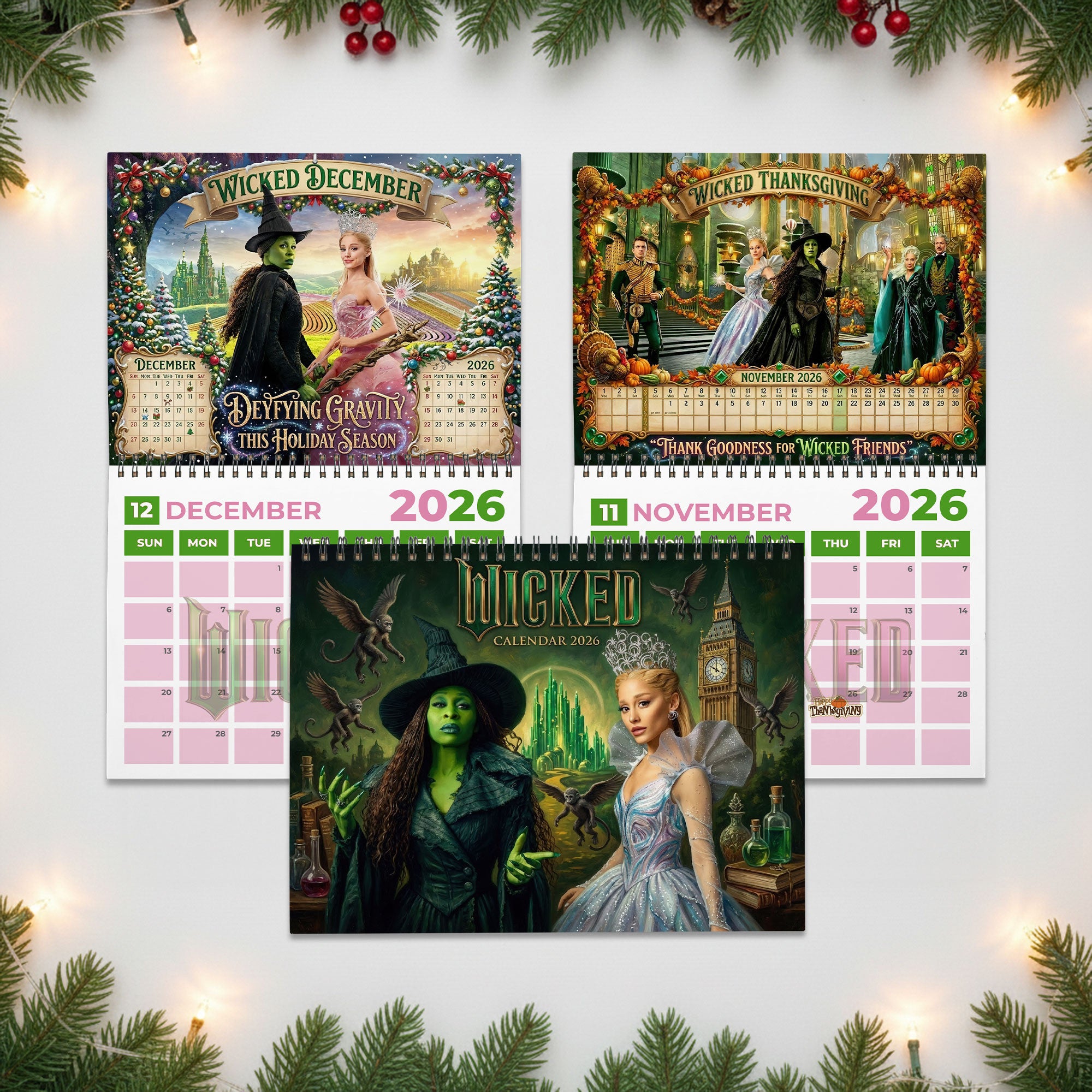 PREMIUM WCKD 2026 CALENDAR TNSM