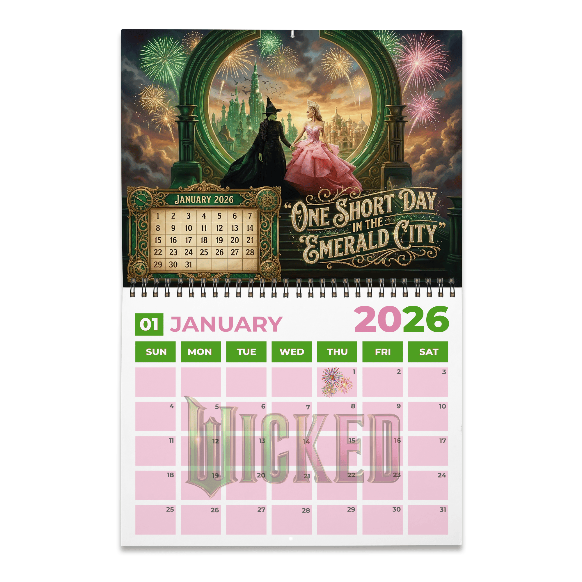 PREMIUM WCKD 2026 CALENDAR TNSM