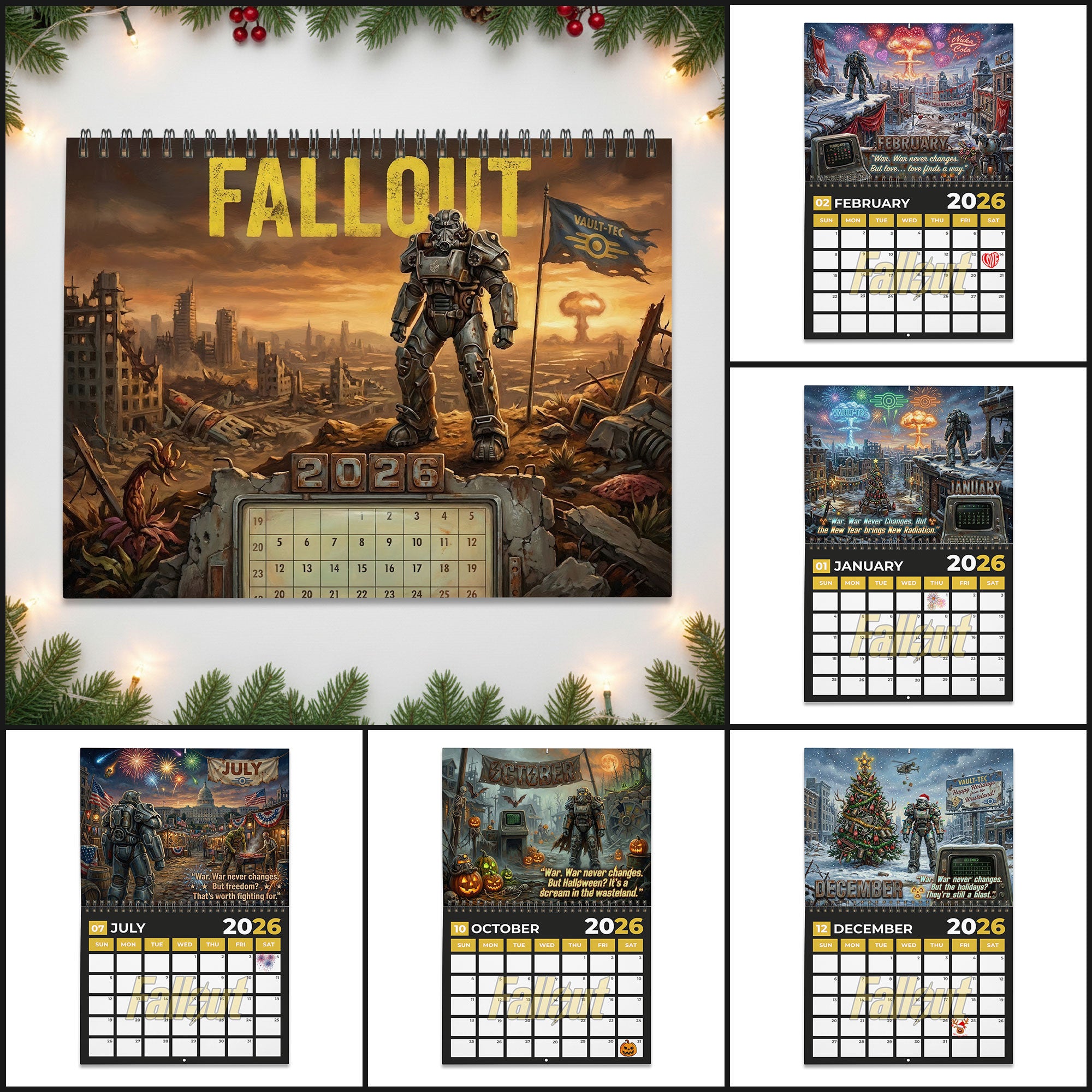 PREMIUM FOG 2026 CALENDAR TNSM