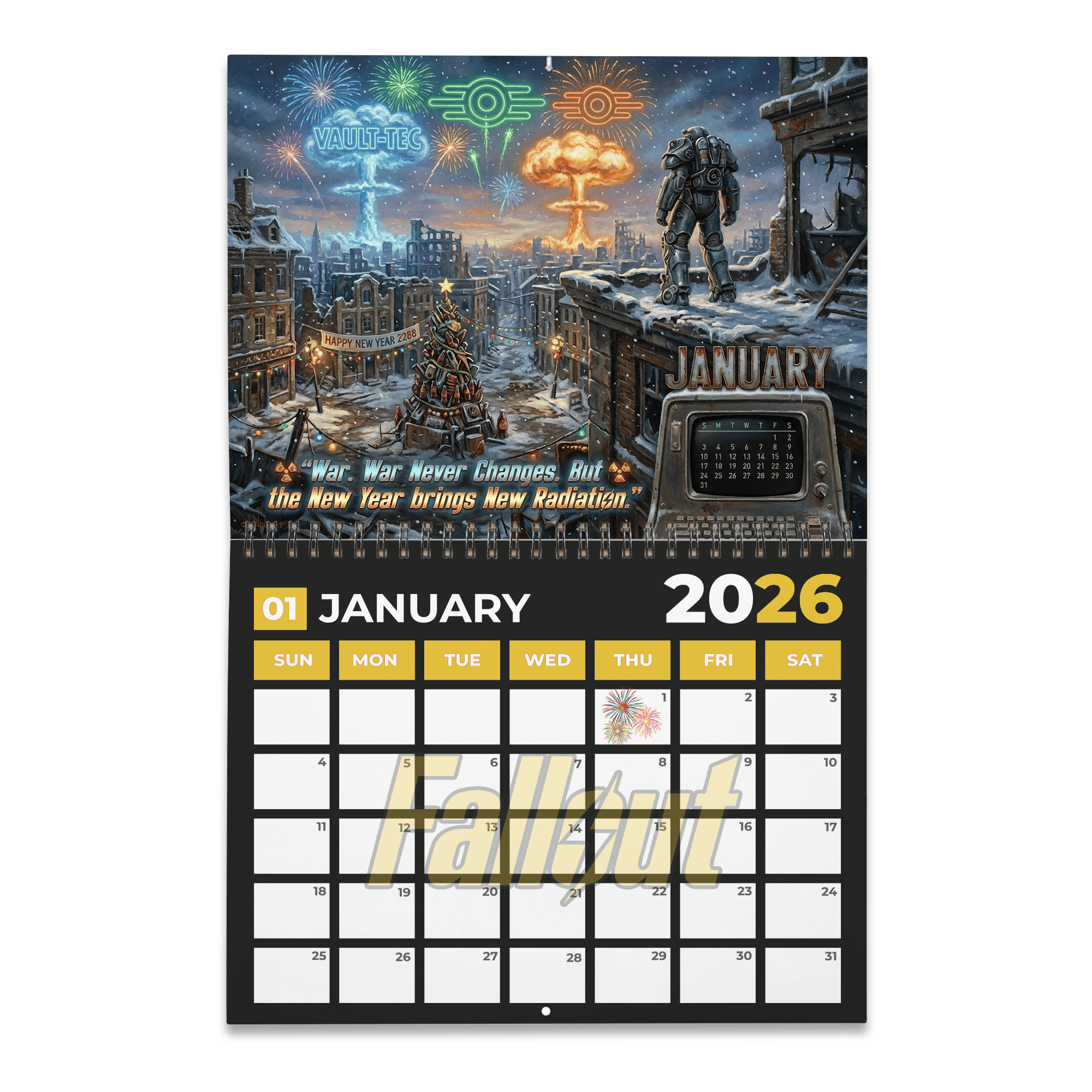 PREMIUM FOG 2026 CALENDAR TNSM