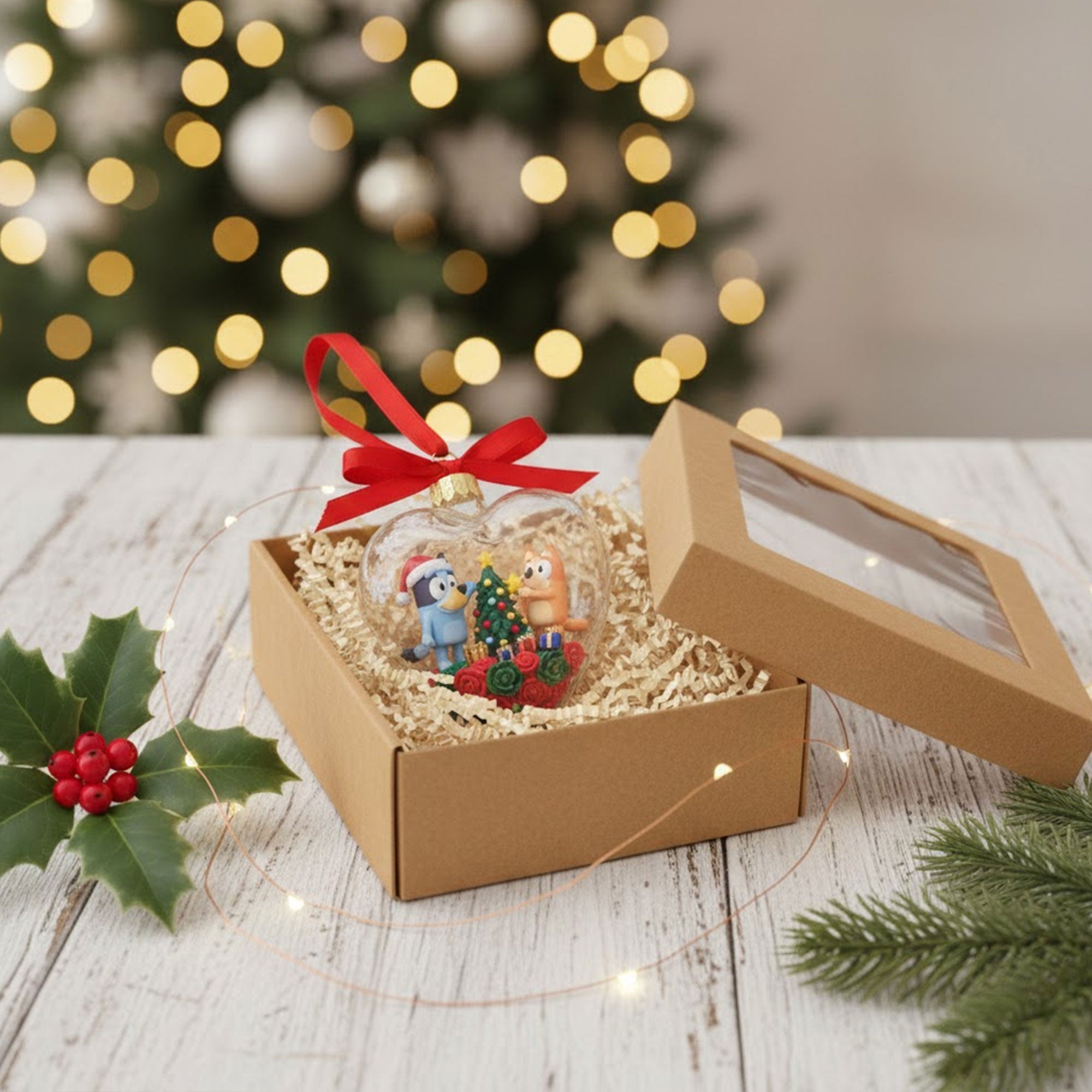 BLU Heart Ornament TNSM