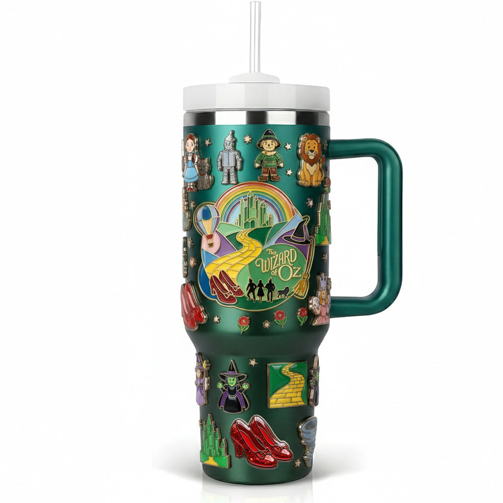 TWOZ 40oz Tumbler With Handle LNTH