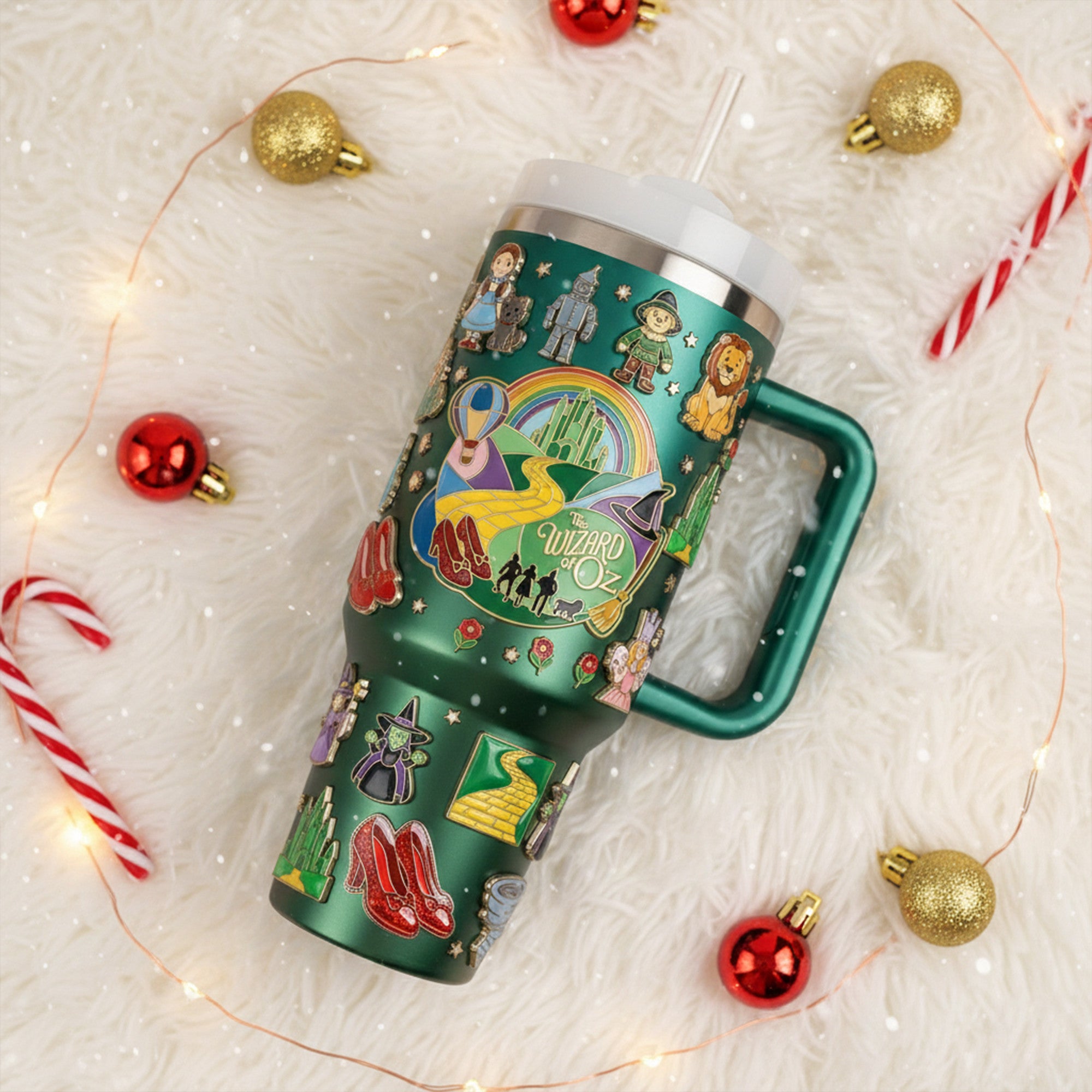 TWOZ 40oz Tumbler With Handle LNTH