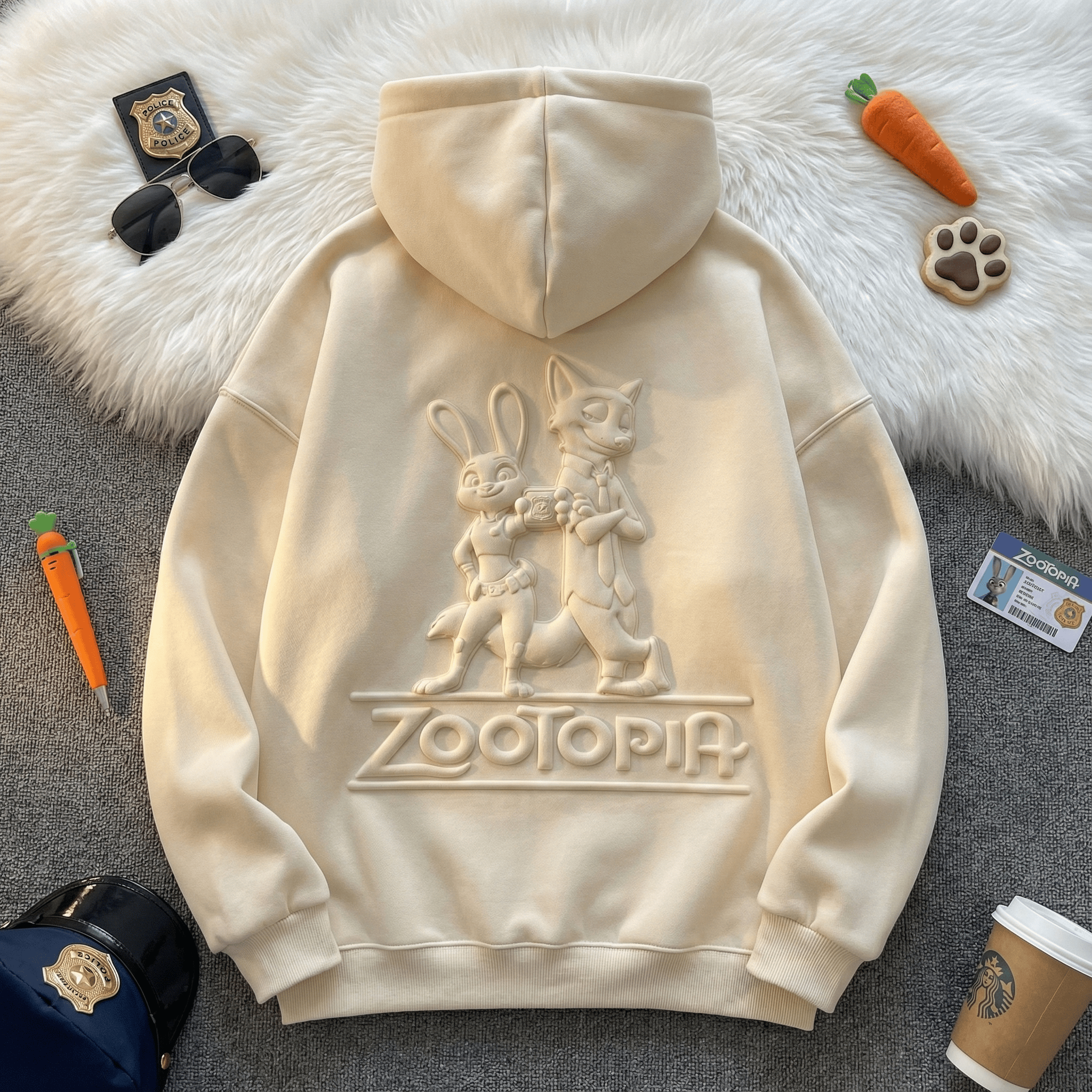 ZTPA Embossed Hoodie HTTT