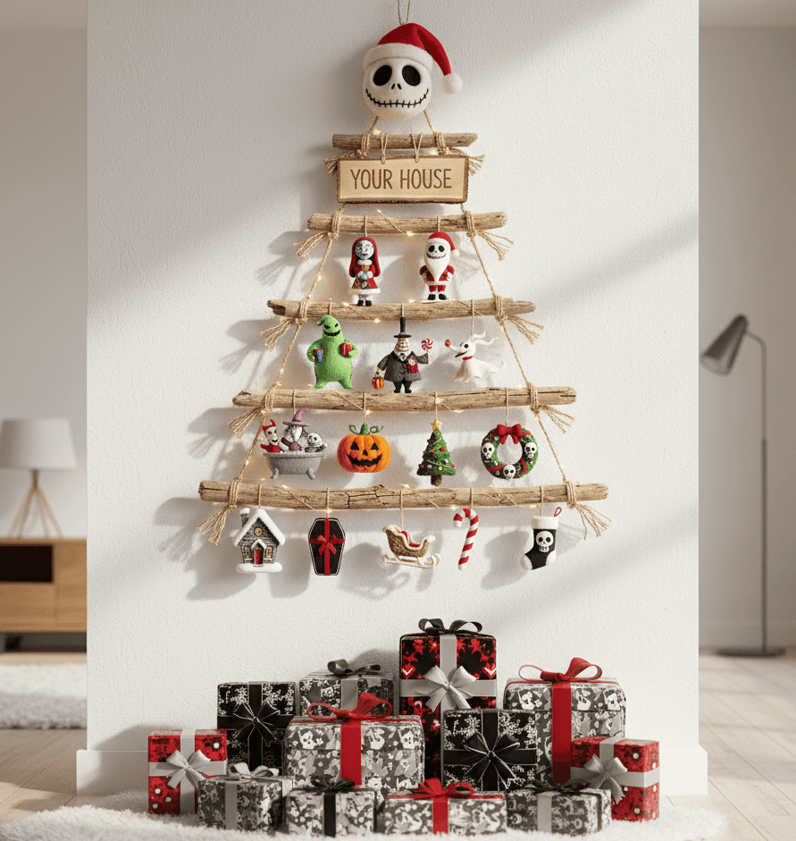 TNBC Premium Rustic Wall Christmas Tree HTTT