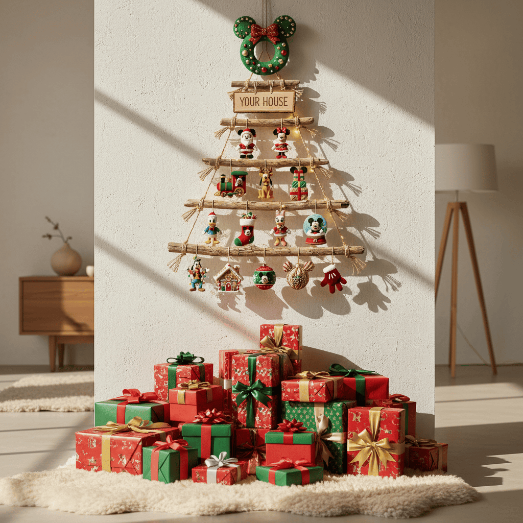 MICK Premium Rustic Wall Christmas Tree HTTT
