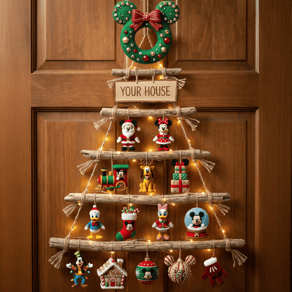 MICK Premium Rustic Wall Christmas Tree HTTT