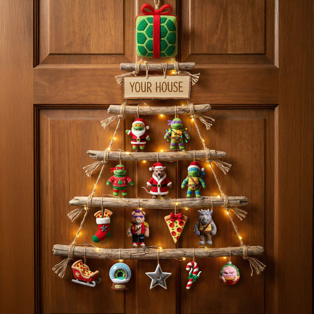 NJT Premium Rustic Wall Christmas Tree HTTT