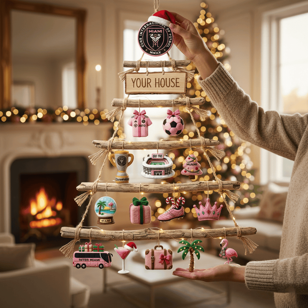 ITMM Premium Rustic Wall Christmas Tree HTTT