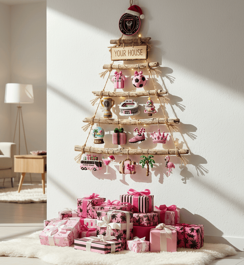 ITMM Premium Rustic Wall Christmas Tree HTTT