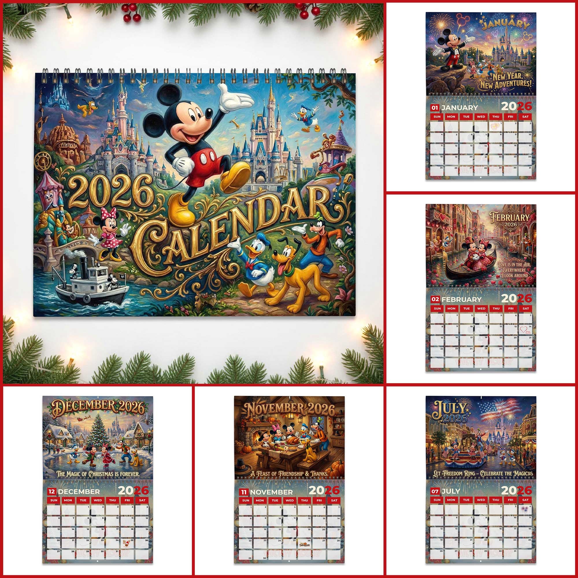 PREMIUM MICK 2026 CALENDAR TNSM