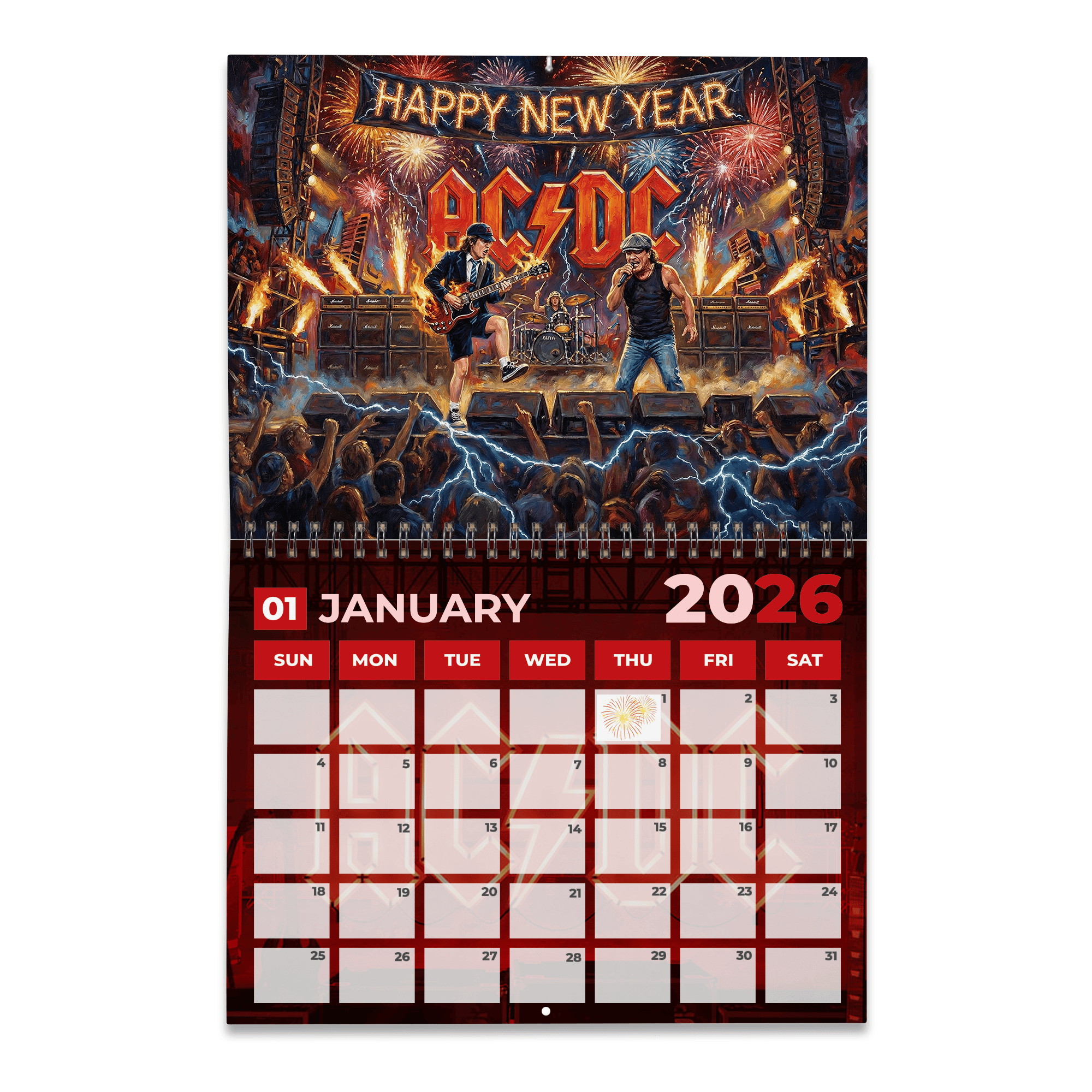 PREMIUM ACD 2026 CALENDAR DAT