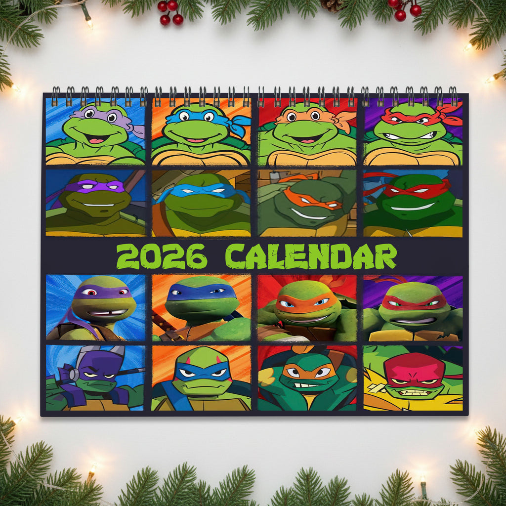 PREMIUM TMNT 2026 CALENDAR DAT