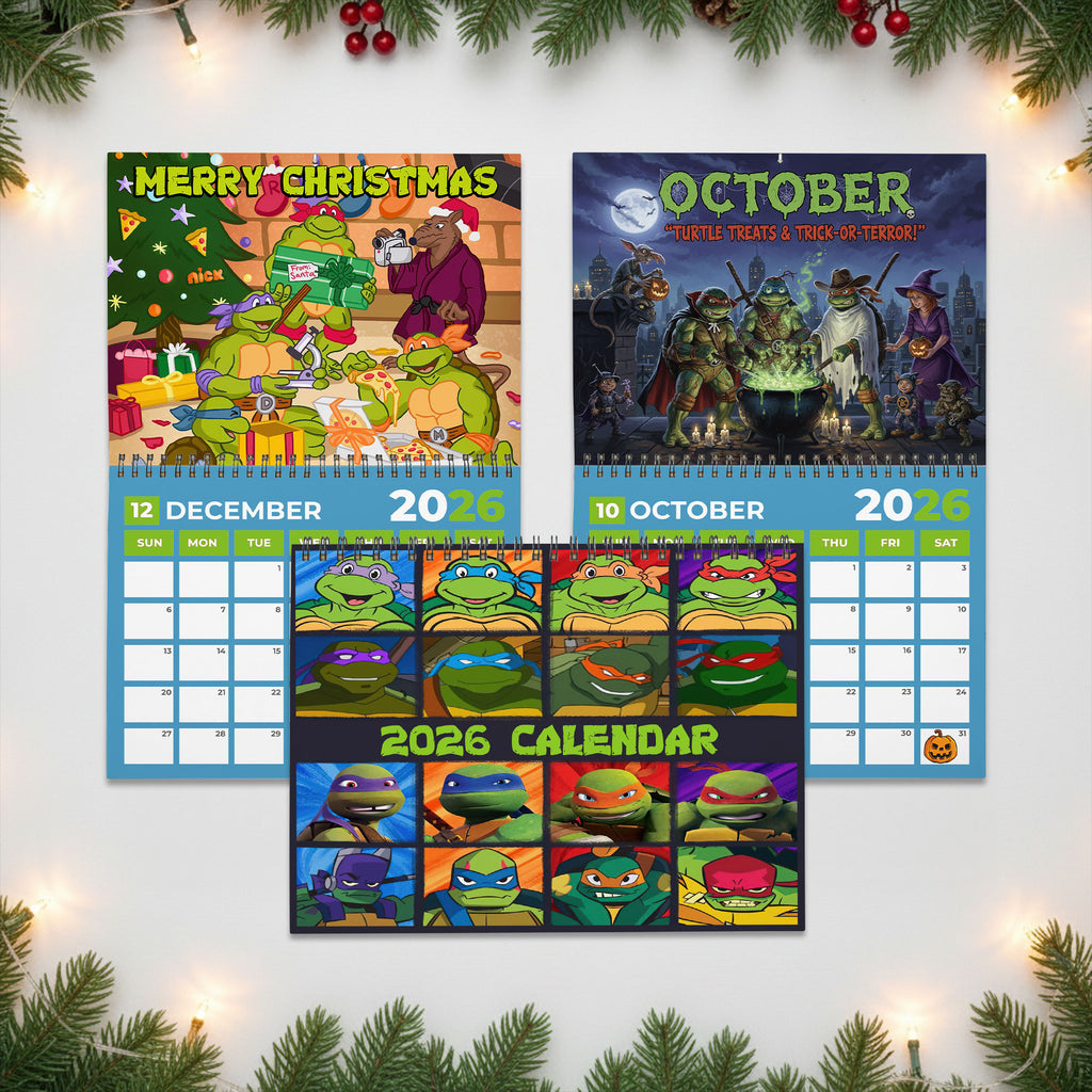 PREMIUM TMNT 2026 CALENDAR DAT