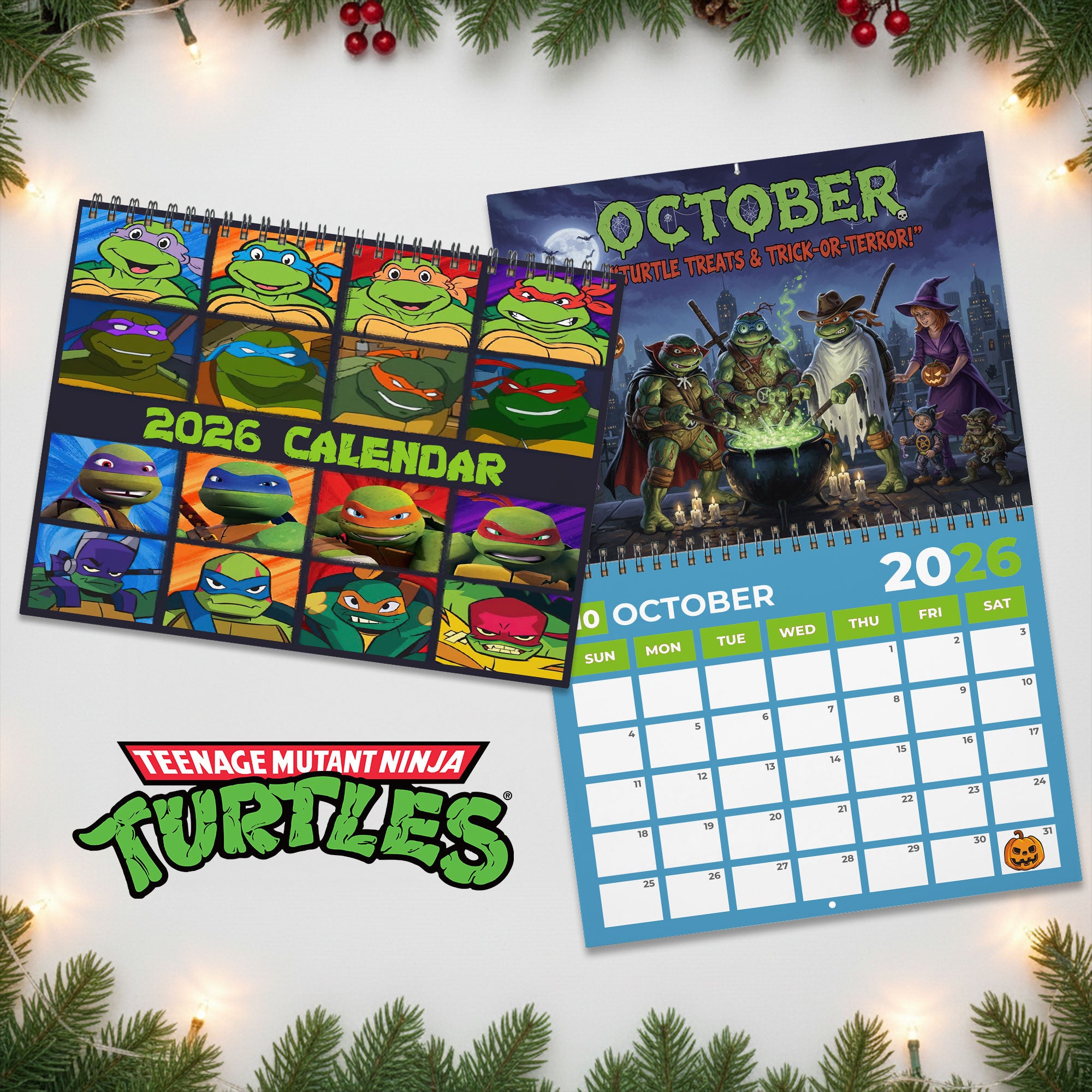 PREMIUM TMNT 2026 CALENDAR DAT