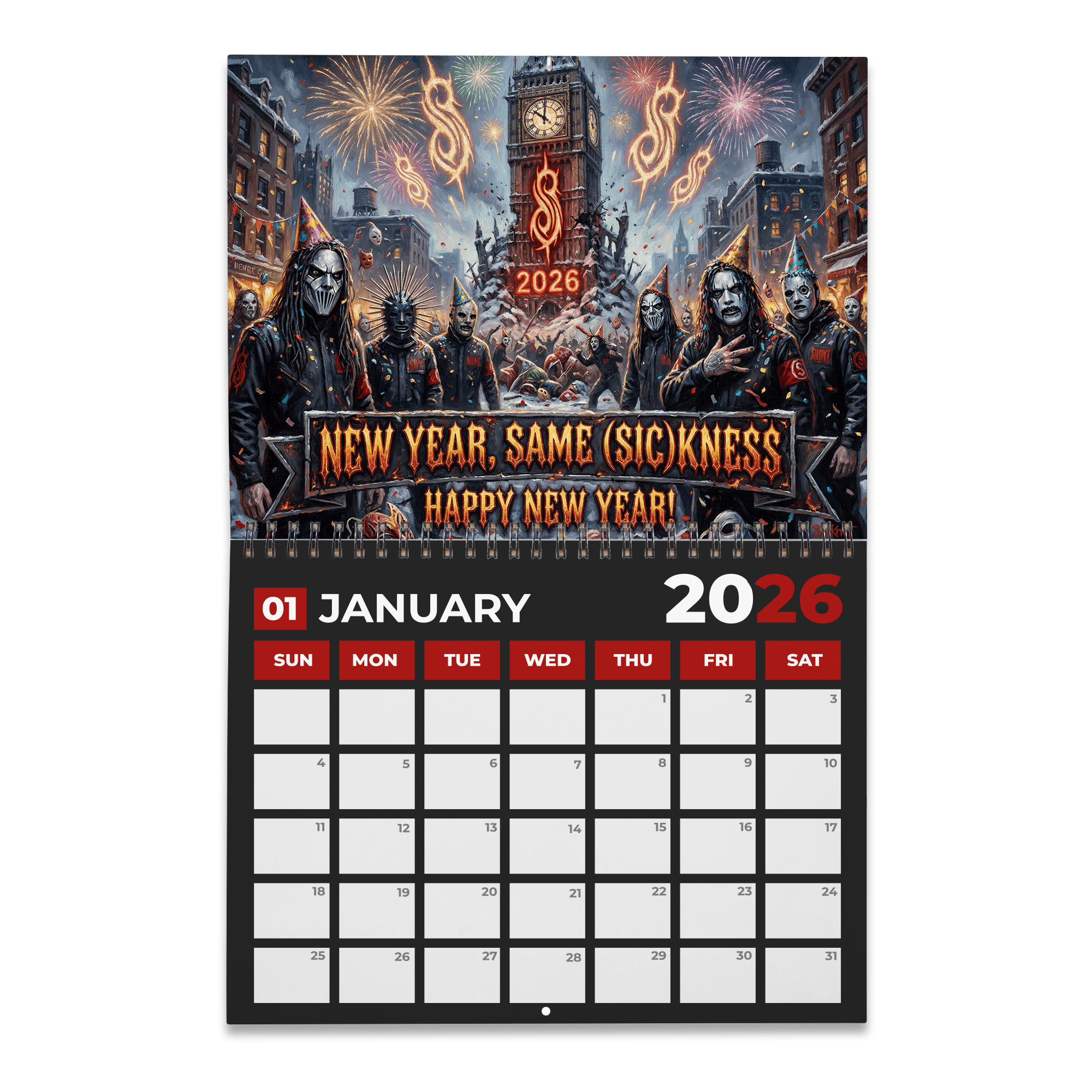 PREMIUM SLK 2026 CALENDAR DAT