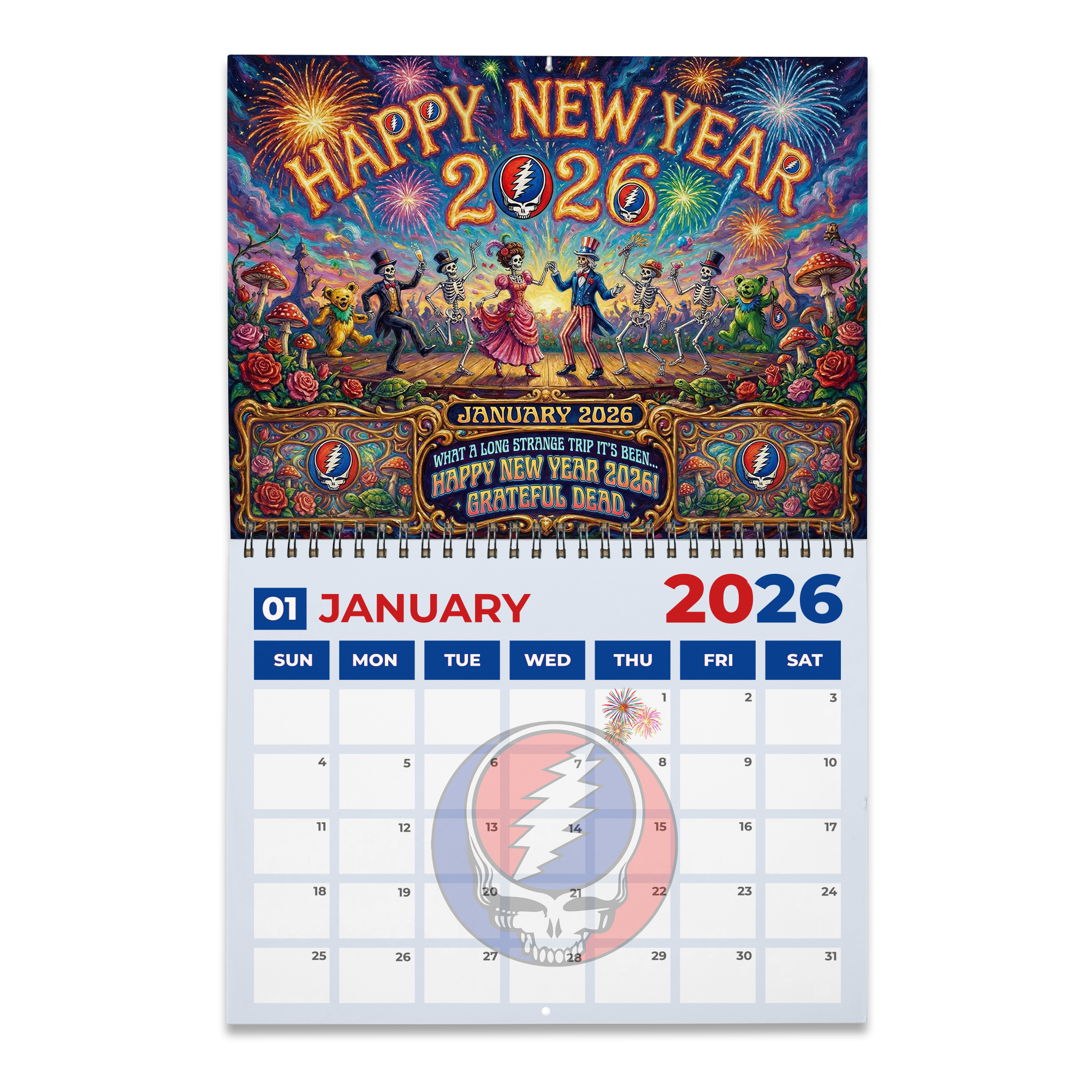 PREMIUM GRFD 2026 CALENDAR DAT