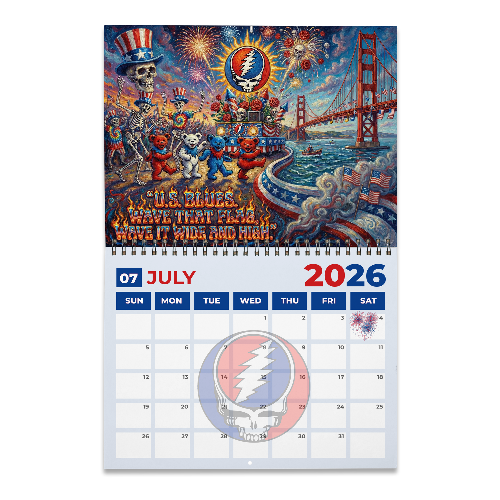 PREMIUM GRFD 2026 CALENDAR DAT