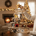 Premium QNN Rustic Christmas Wall Tree NTD