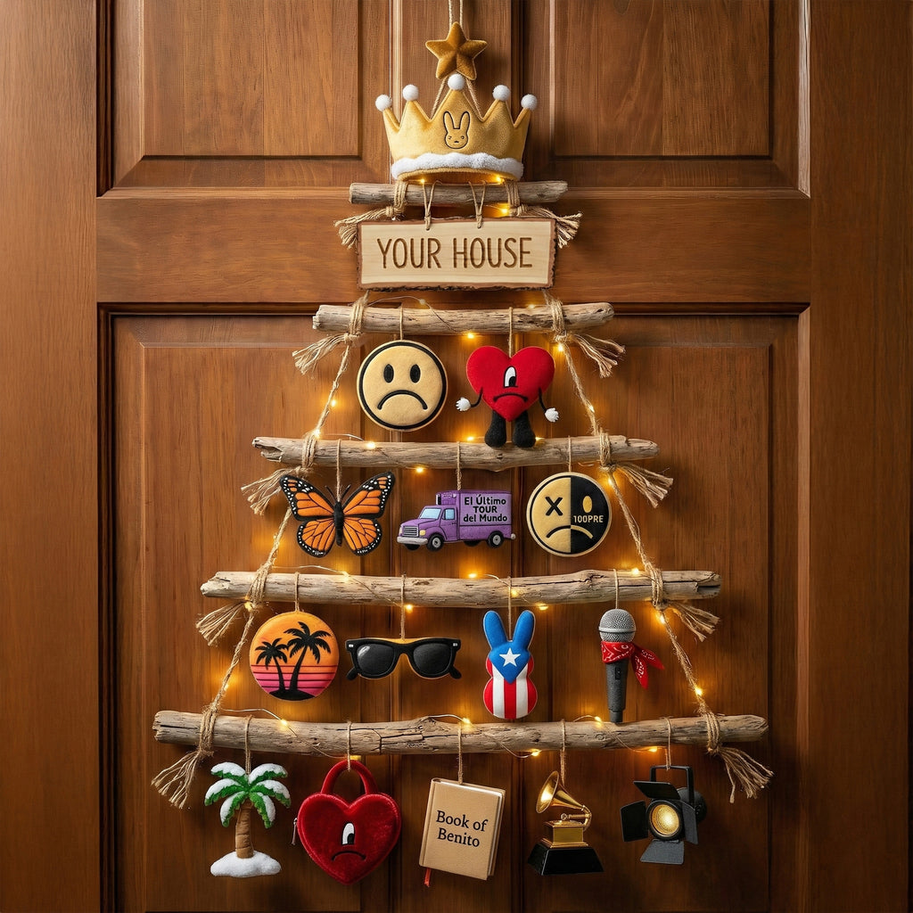 Premium BBN Rustic Christmas Wall Tree NTD