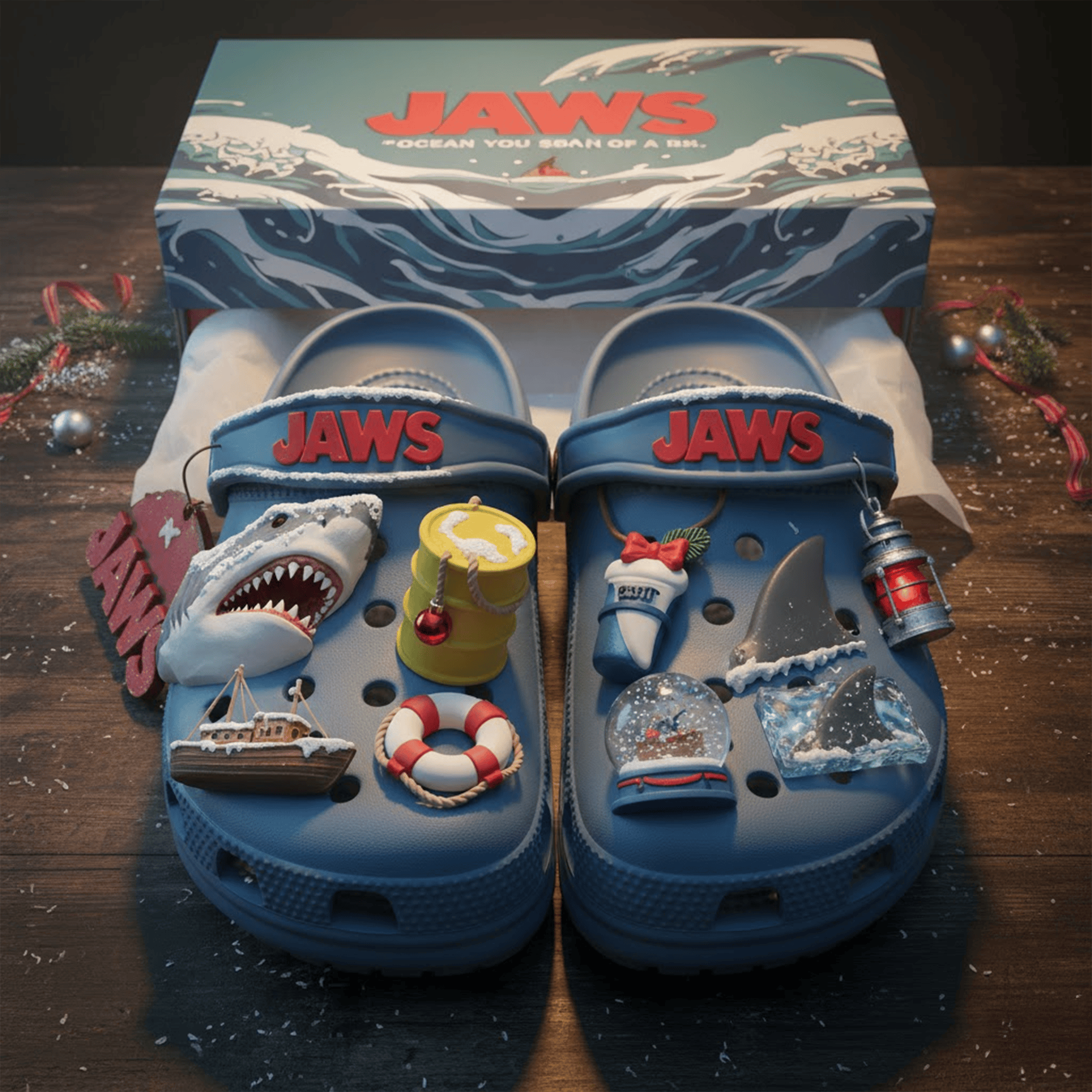 JAWS Premium Christmas Clogs TNSM