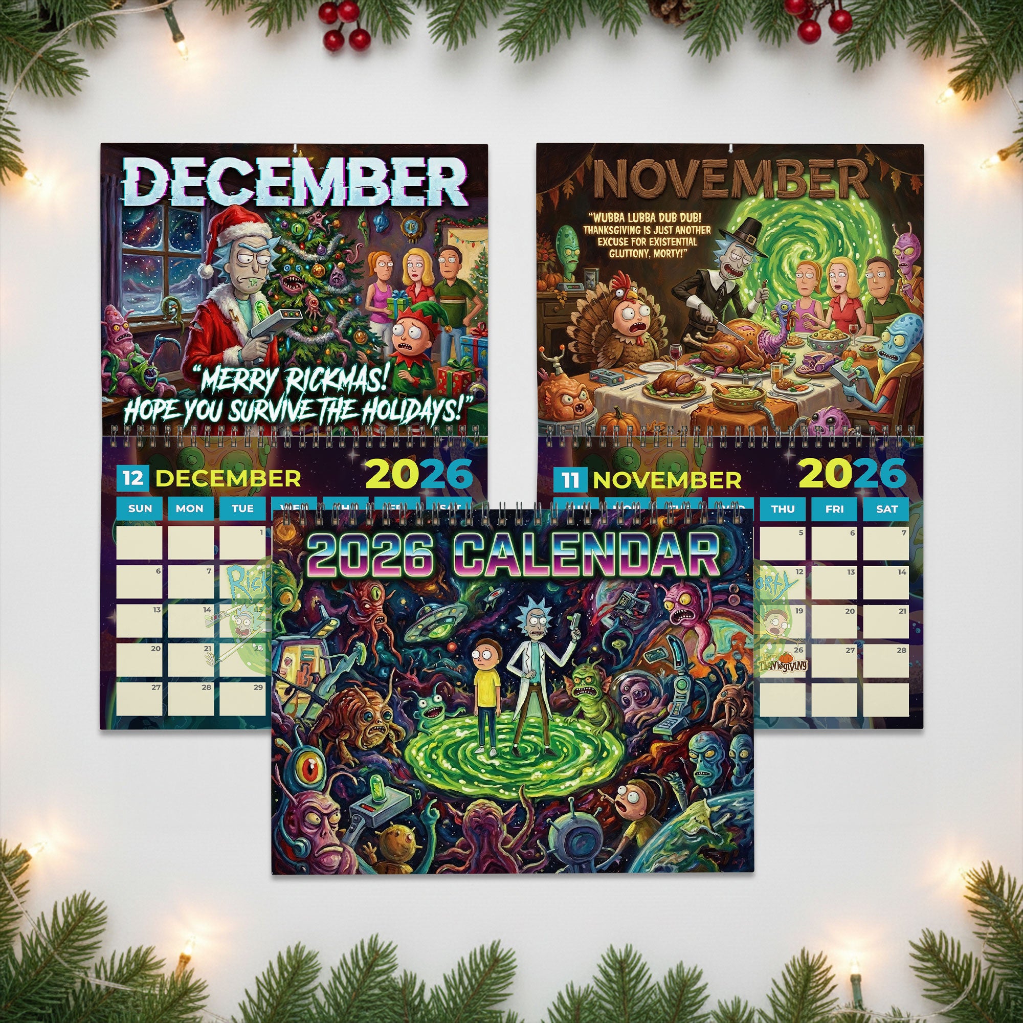 PREMIUM RICKM 2026 CALENDAR TNSM