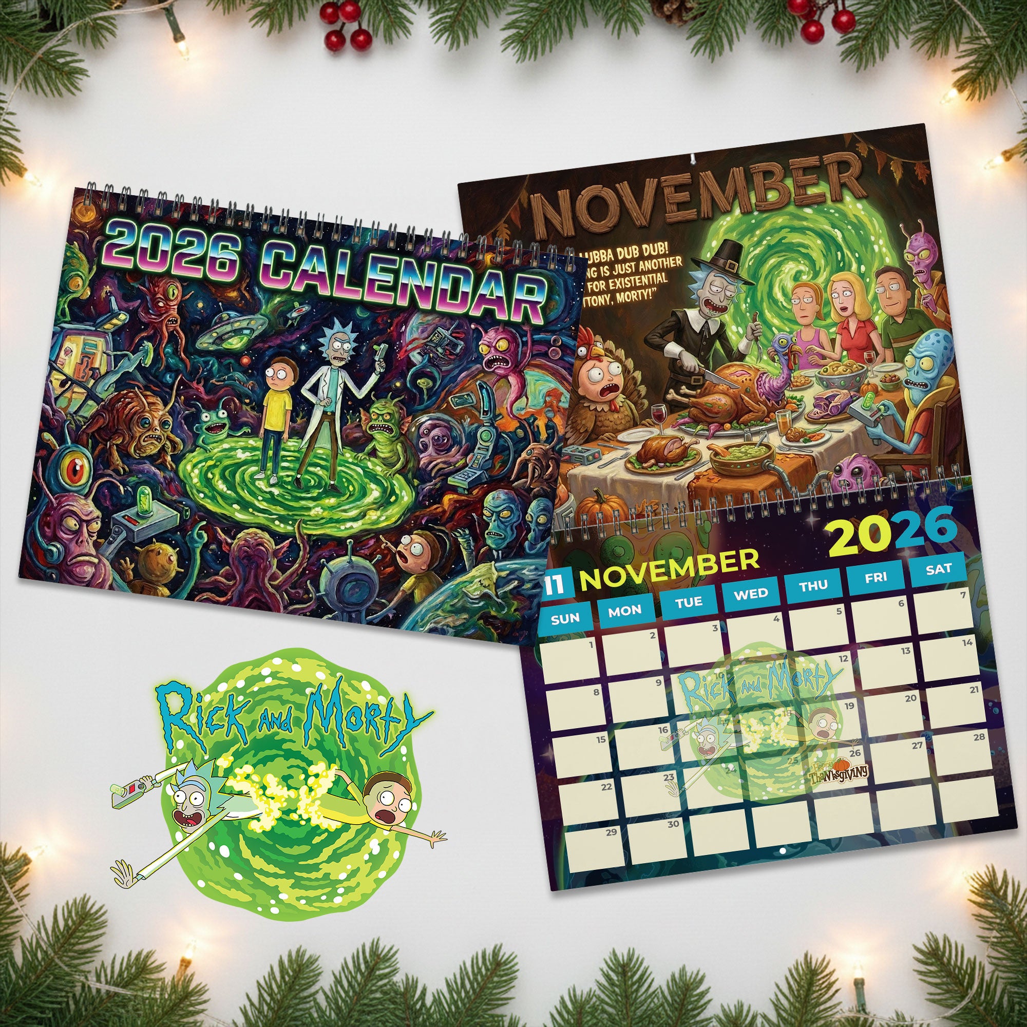 PREMIUM RICKM 2026 CALENDAR TNSM