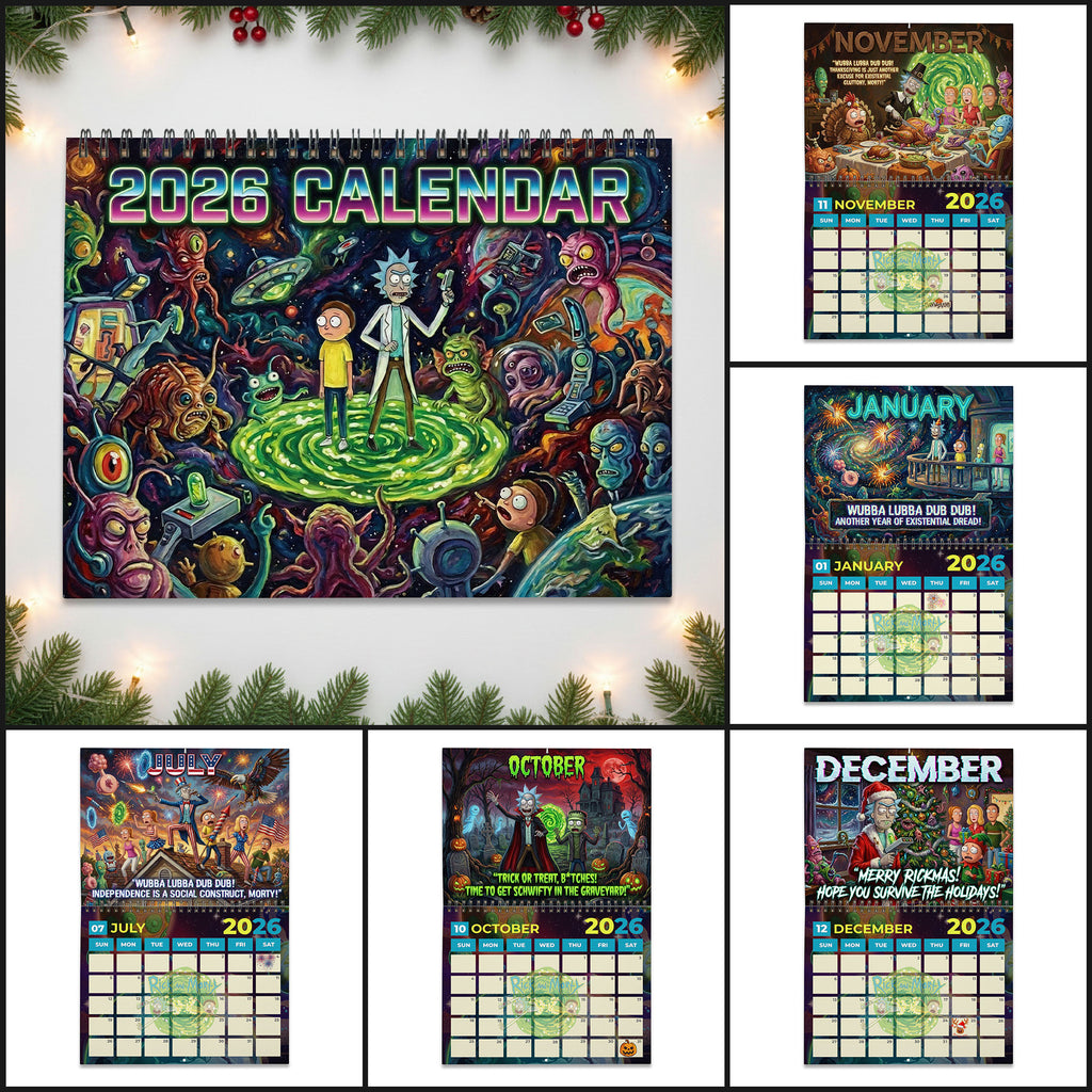 PREMIUM RICKM 2026 CALENDAR TNSM