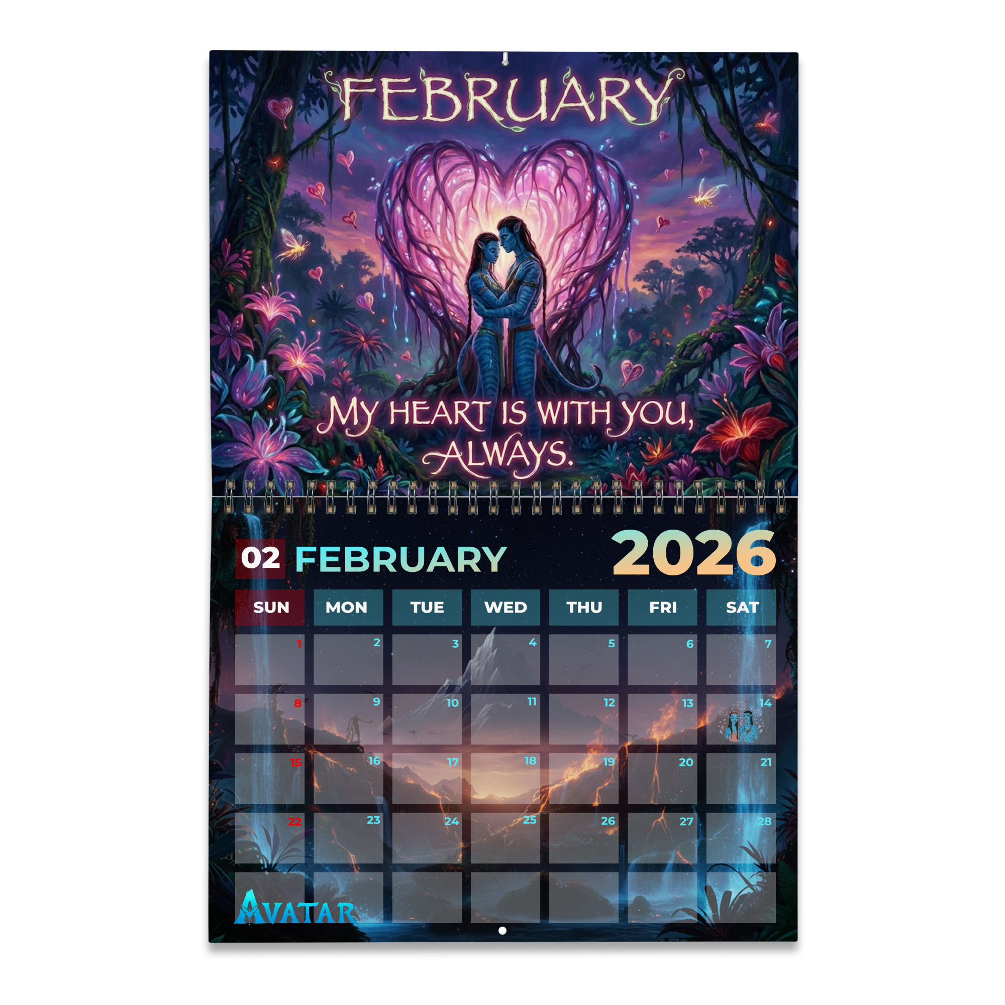 PREMIUM AVT 2026 CALENDAR TNSM