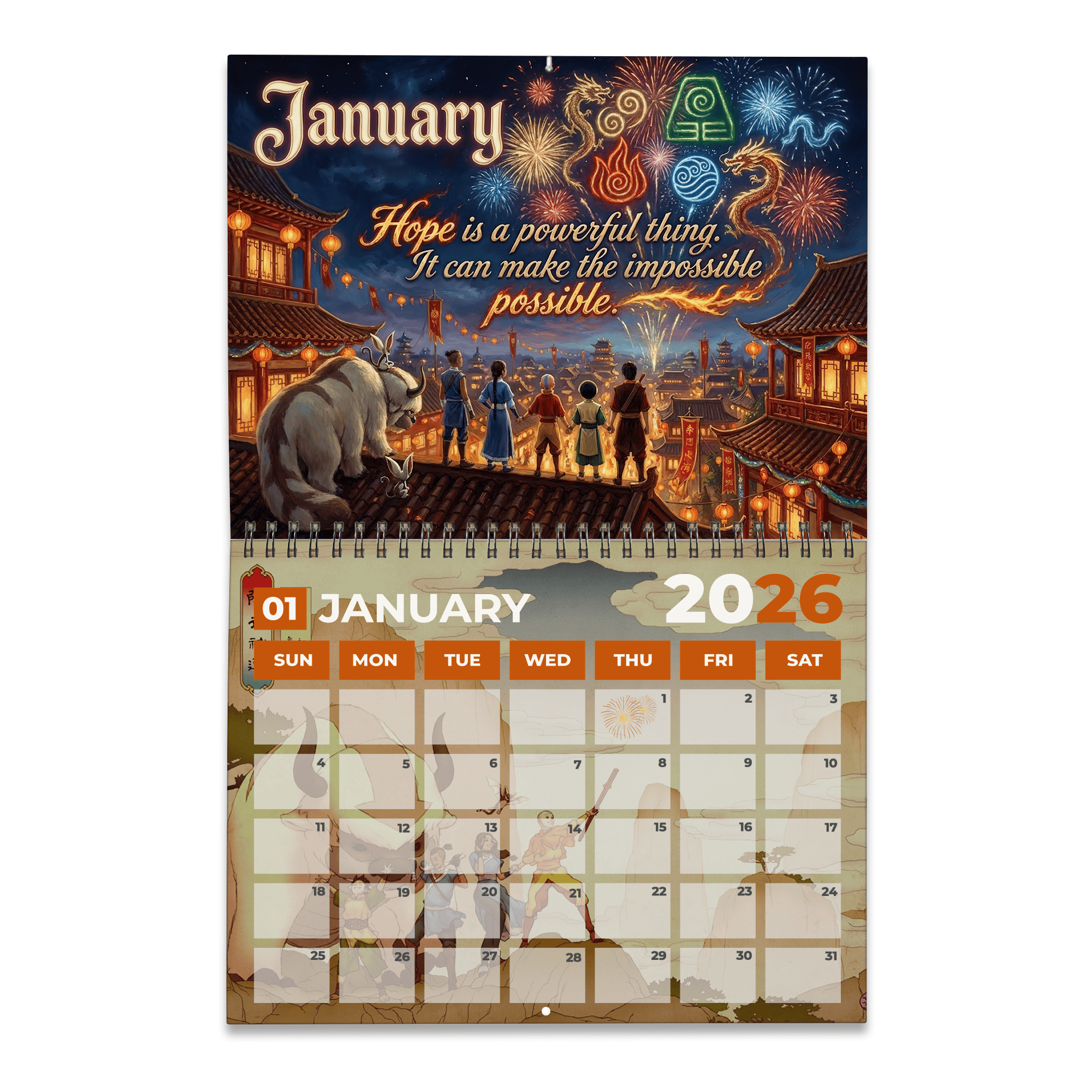 PREMIUM ALAB 2026 CALENDAR TNSM