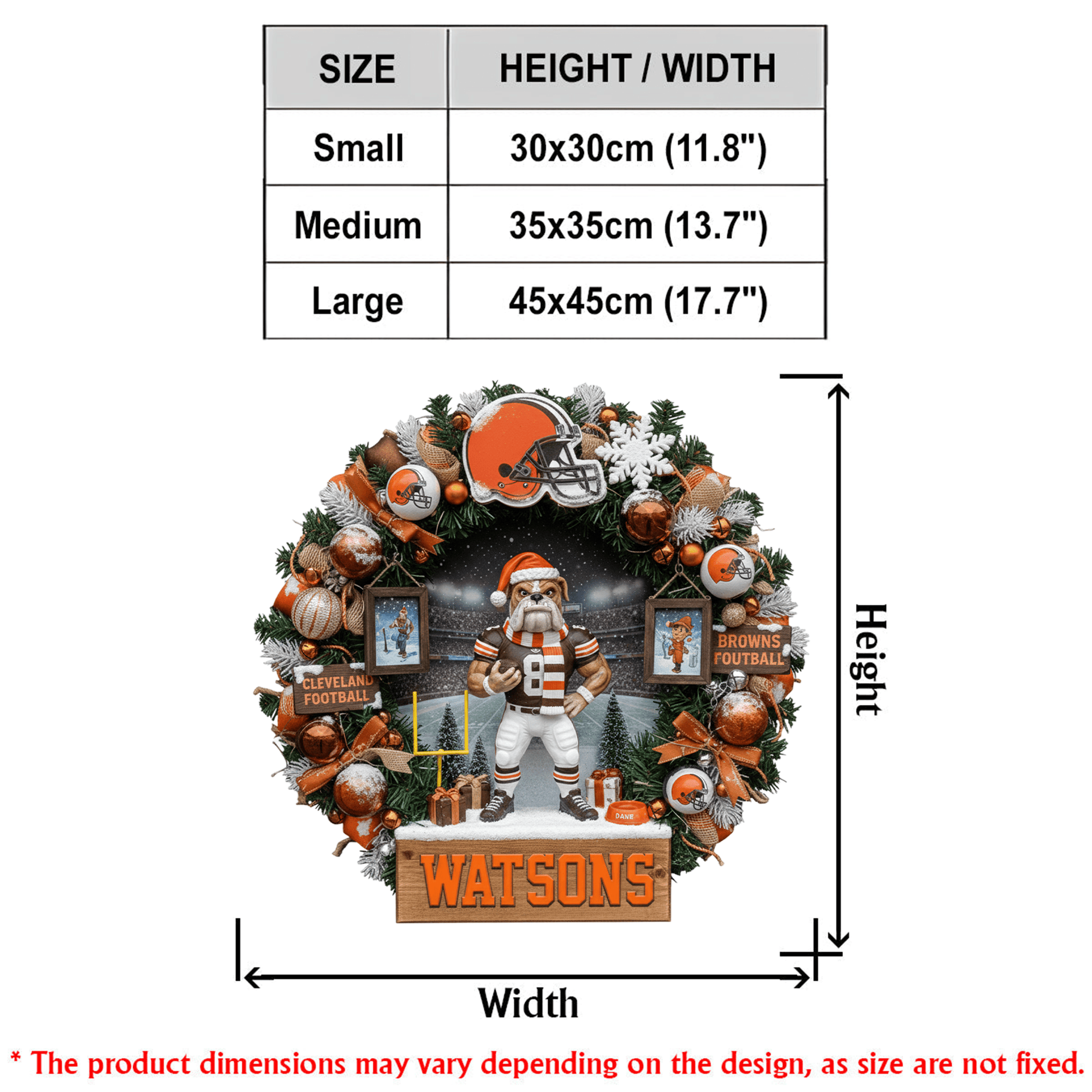 CLVB Decorative Wreath LNTH