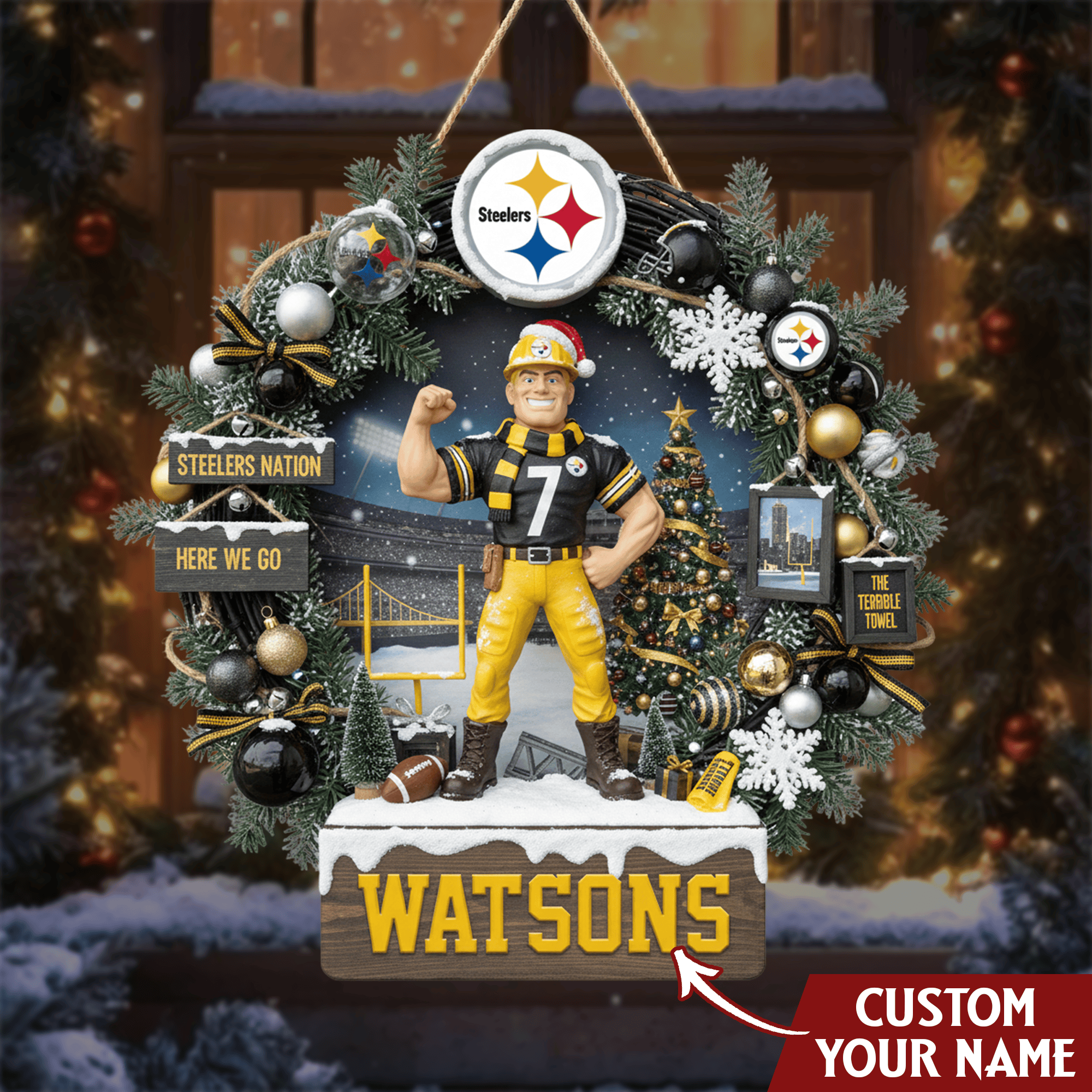 PBS Decorative Wreath LNTH