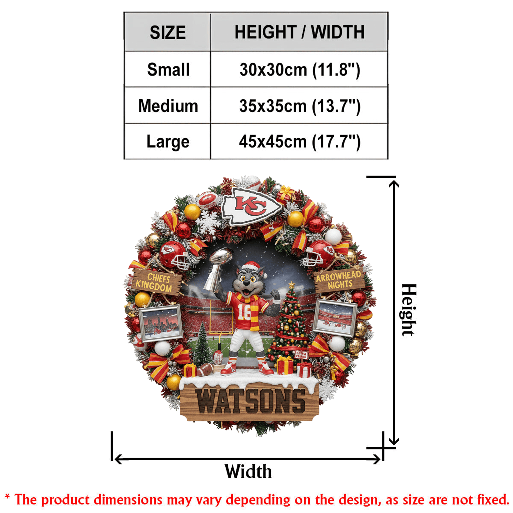 KCC Decorative Wreath LNTH